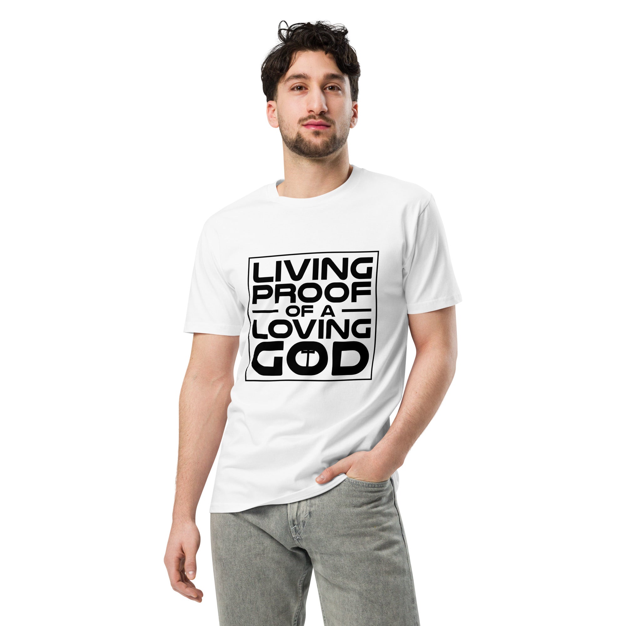 Living Proof Premium Unisex Cotton T-Shirt | Gallory Hive