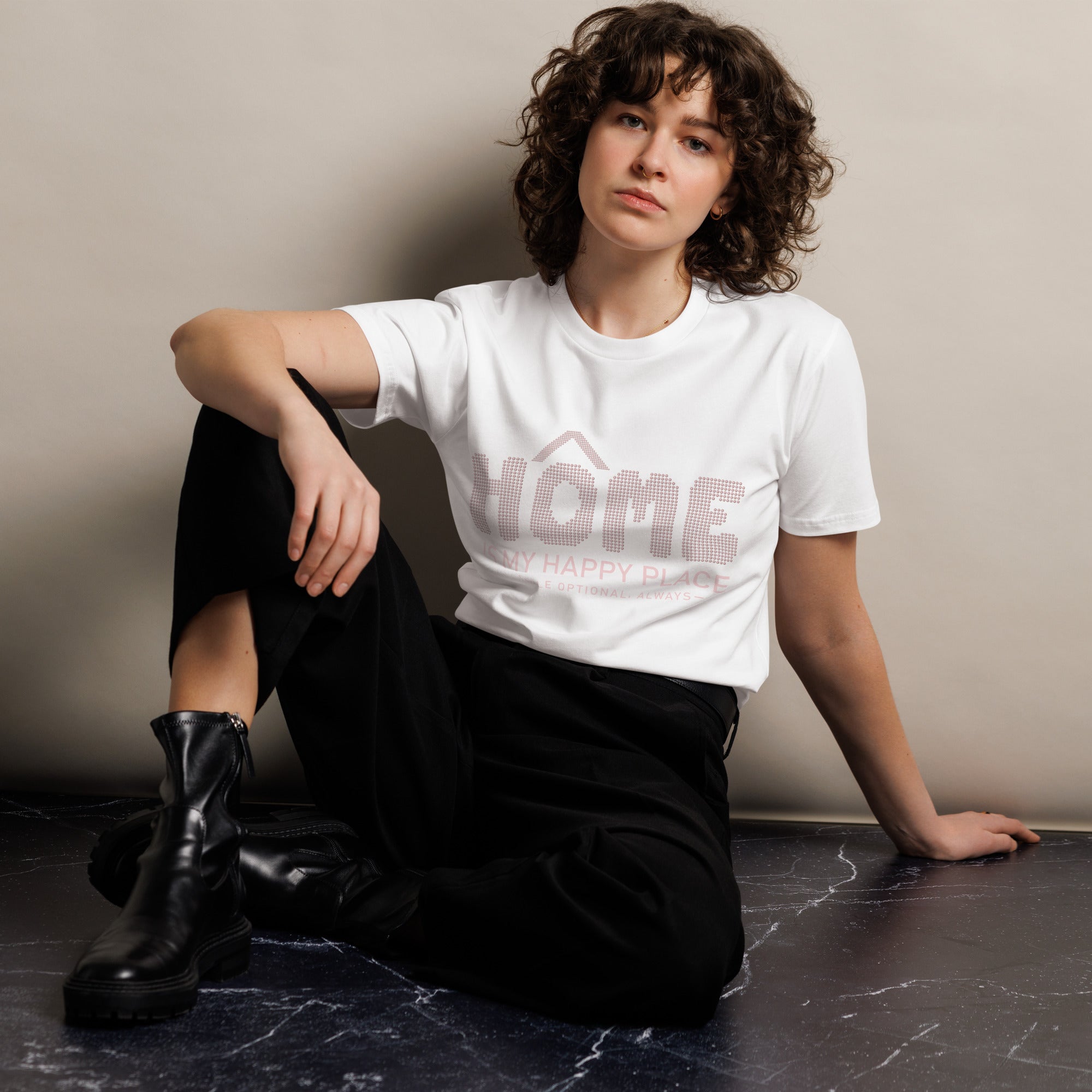 Introvert Homebody Premium Cotton T-Shirt | Gallory Hive