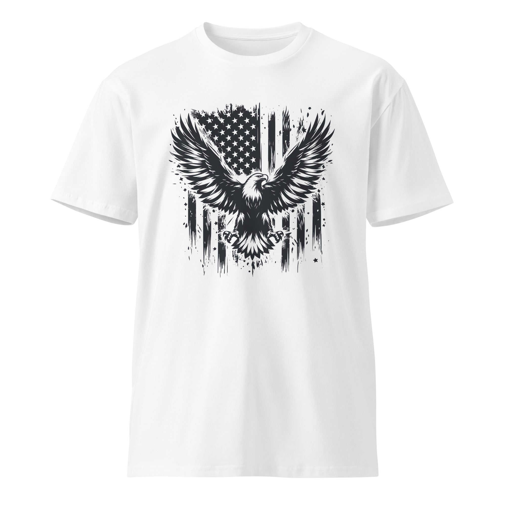 American Eagle Unisex Cotton T-Shirt | Gallory Hive