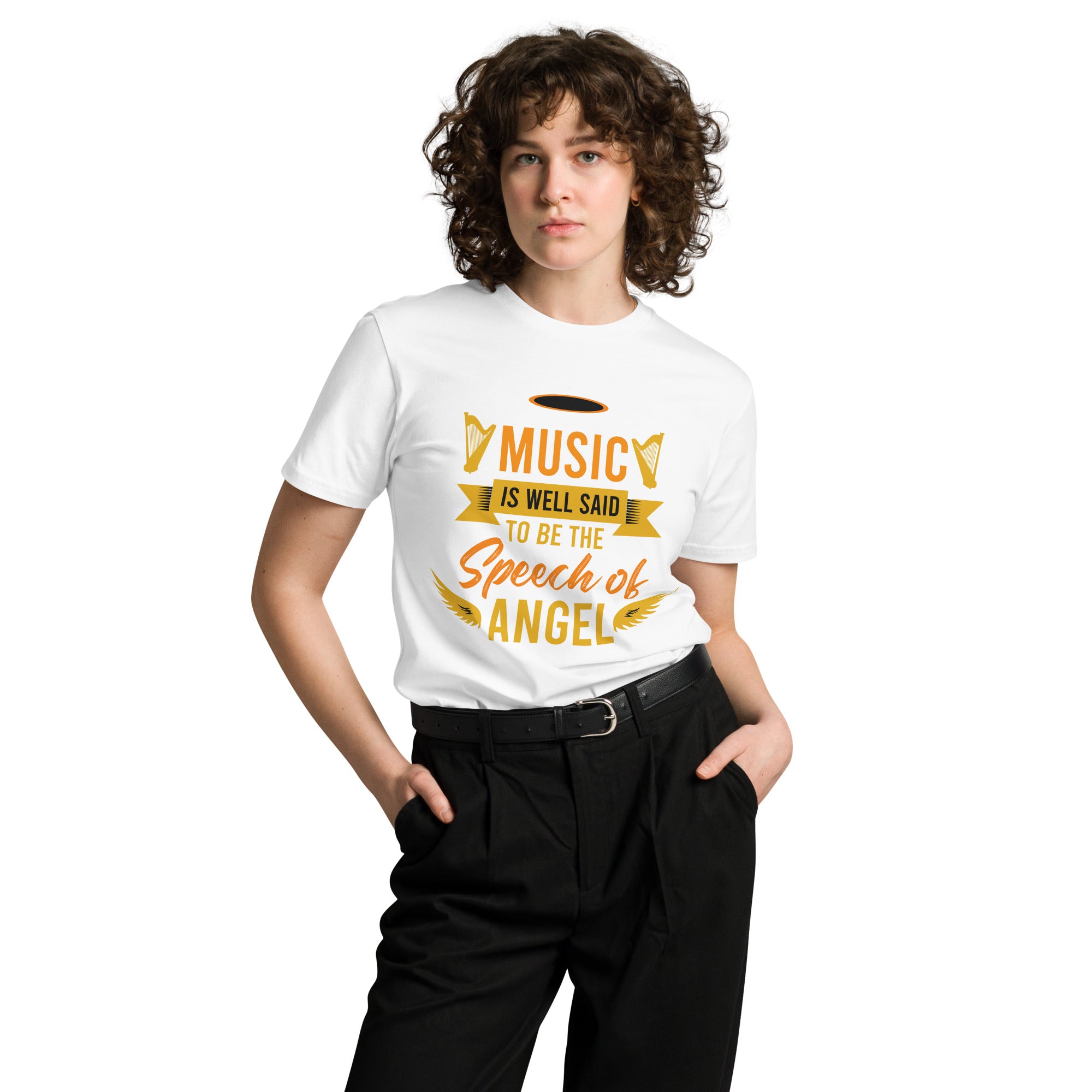 Music Is the Speech of Angels T-Shirt | Gallory Hive