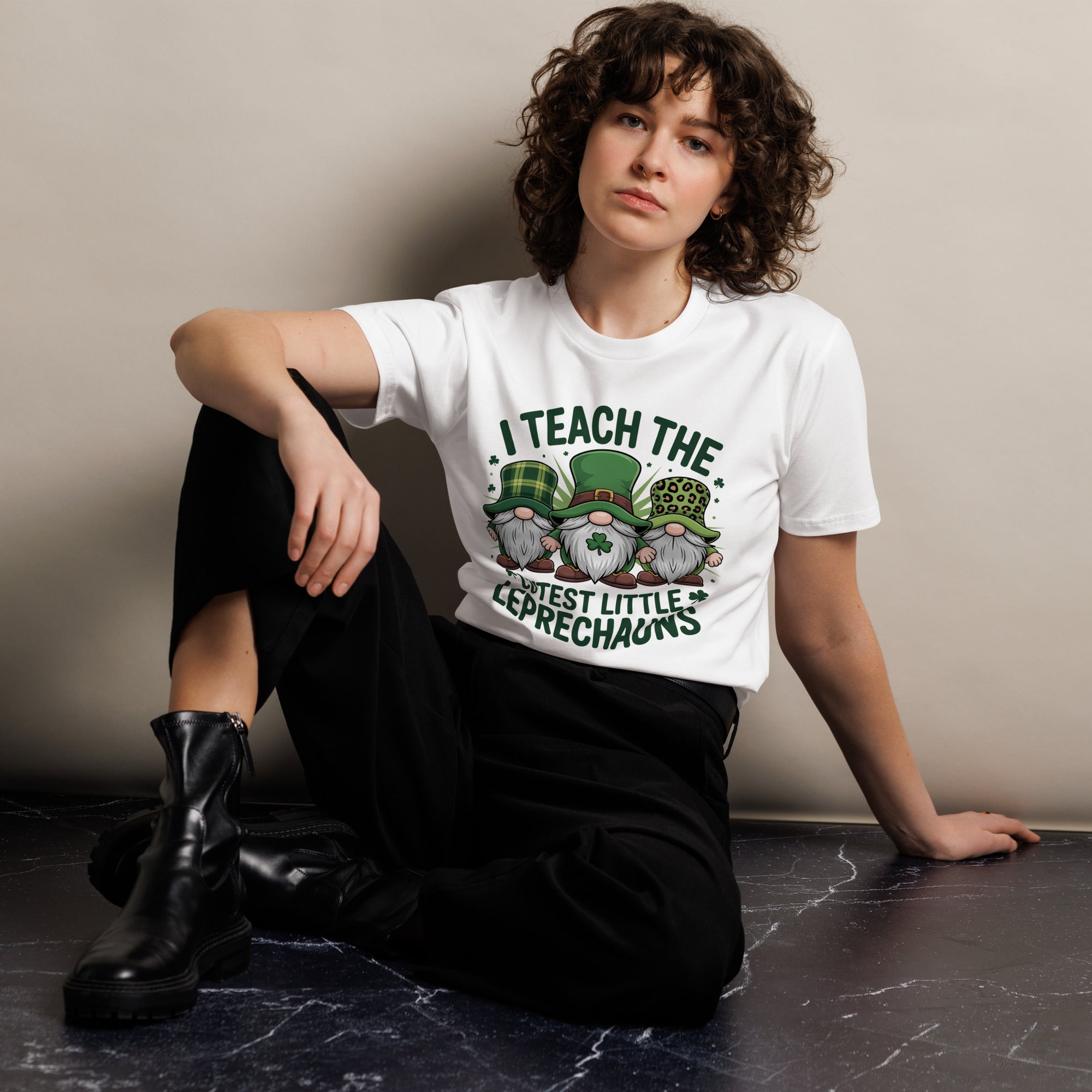 Leprechaun St Patricks Day Unisex Premium T-Shirt | Gallory Hive
