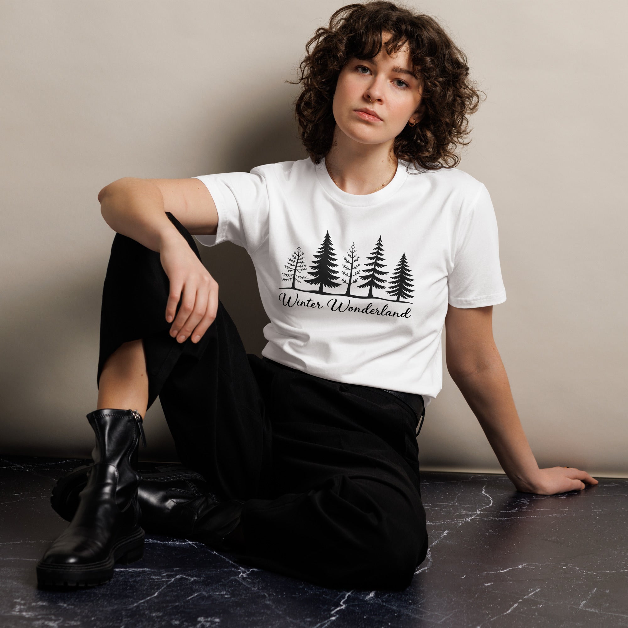 Nature Whisper Forest Trees Graphic Unisex Premium T-Shirt | Gallory Hive