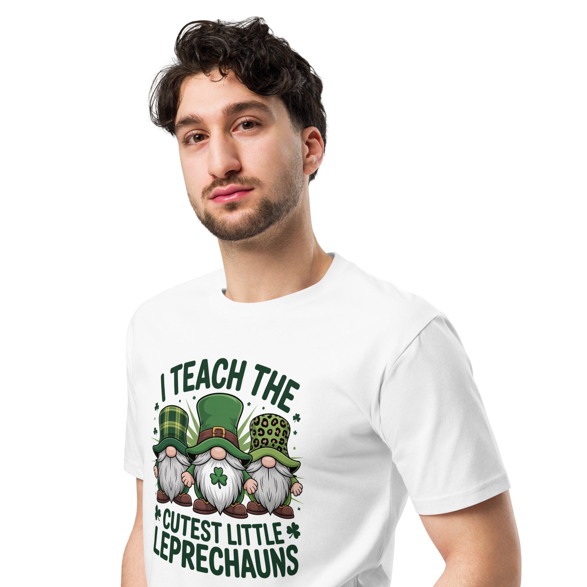 Leprechaun St Patricks Day Unisex Premium T-Shirt | Gallory Hive