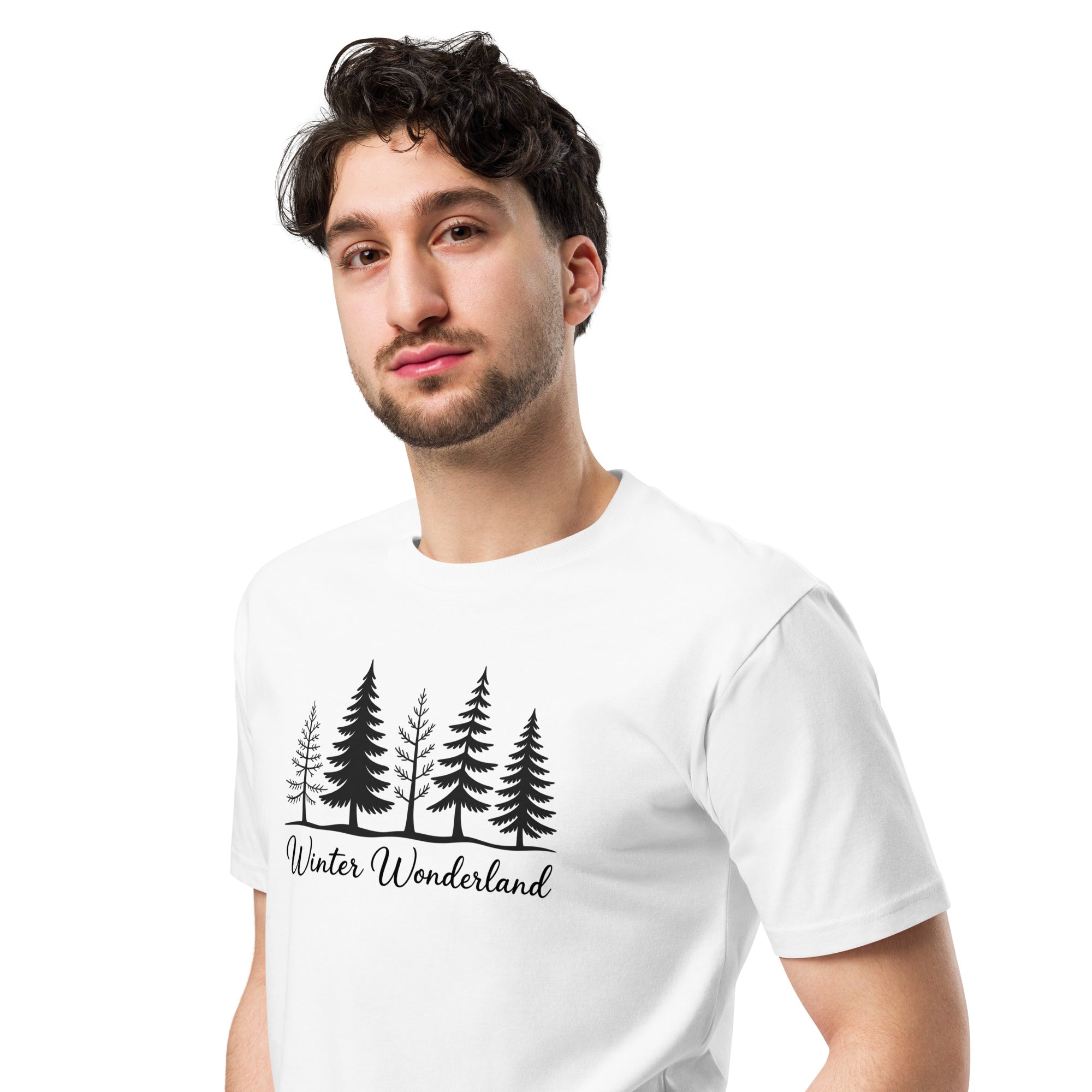 Nature Whisper Forest Trees Graphic Unisex Premium T-Shirt | Gallory Hive