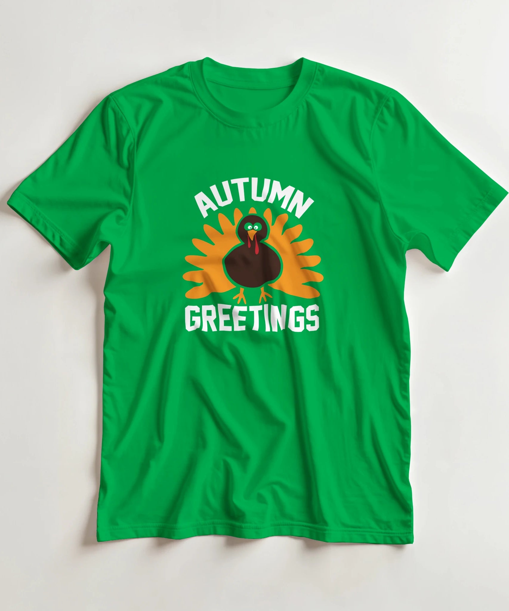 Autumn Greetings Turkey T-Shirt – Unisex Fall Tee | Gallory Hive