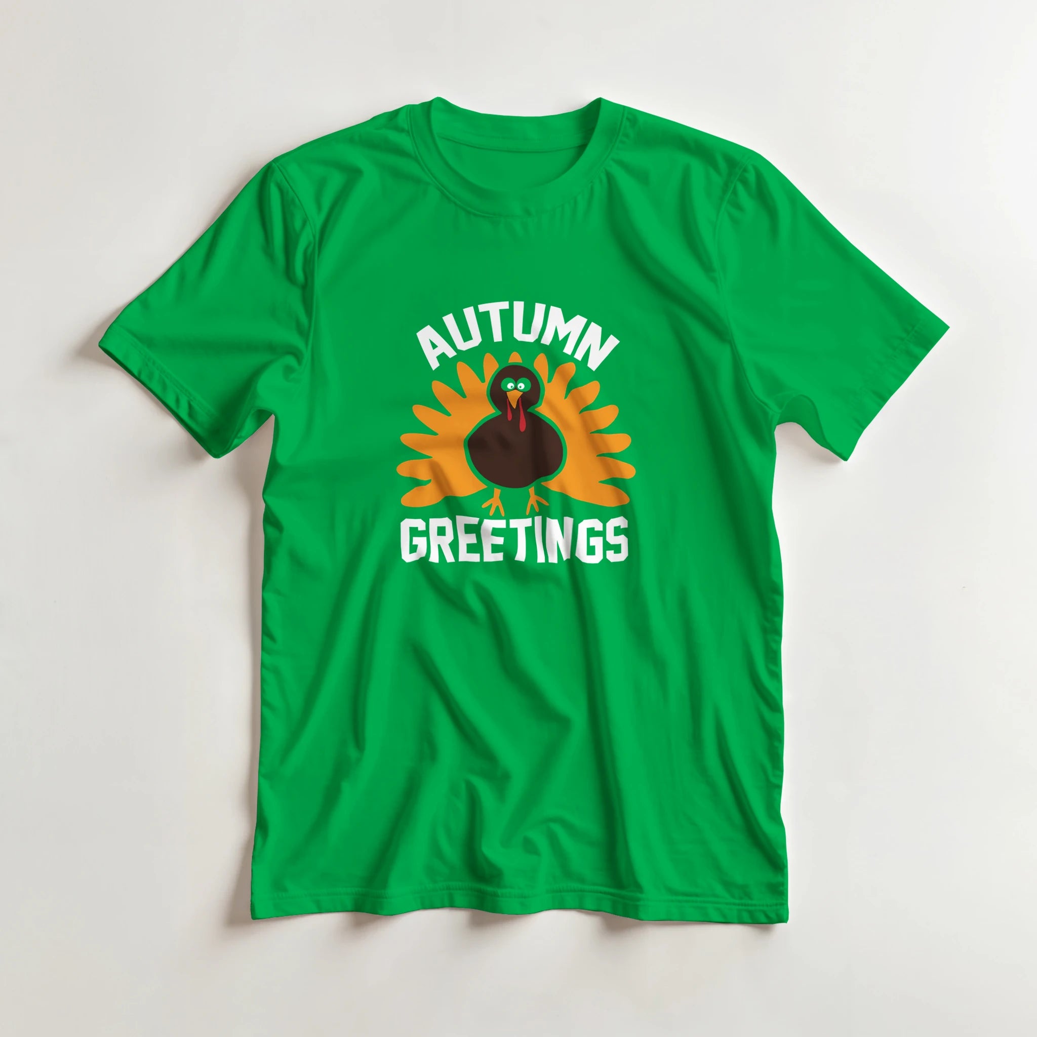 Autumn Greetings Turkey T-Shirt – Unisex Fall Tee | Gallory Hive