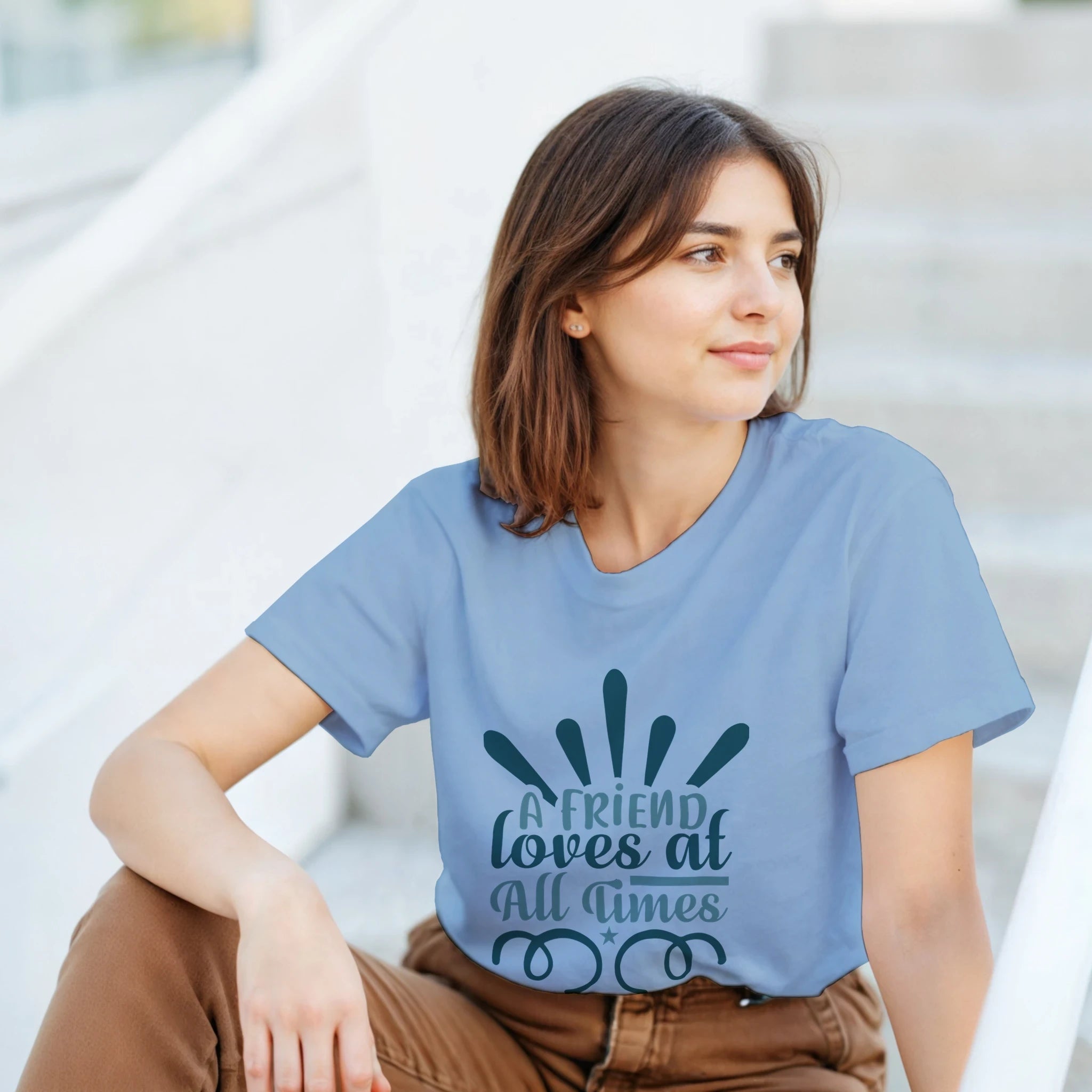 Minimalist “A Friend Loves” Unisex T-Shirt
