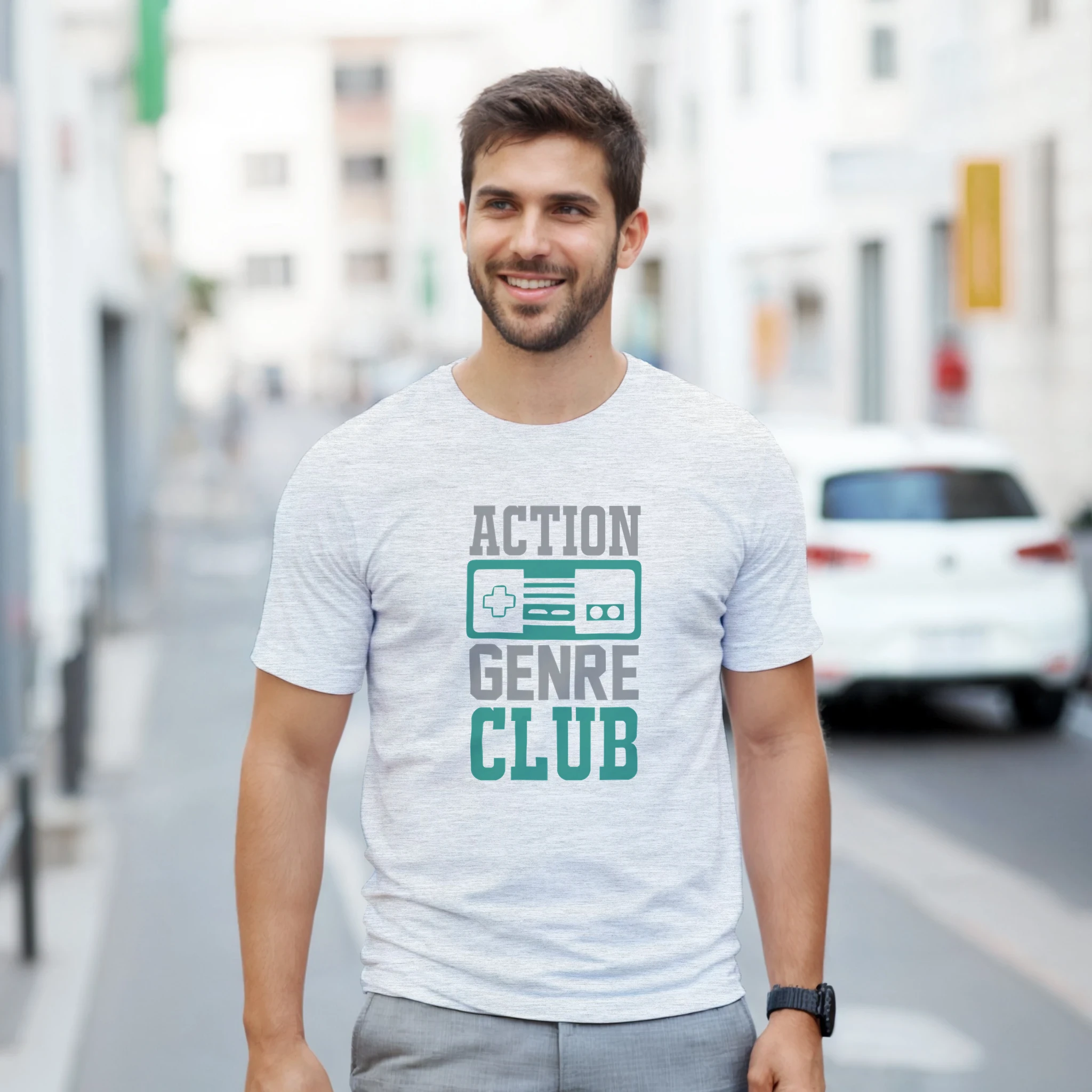 Unisex Action Gaming T-Shirt – Retro Style | Gallory Hive