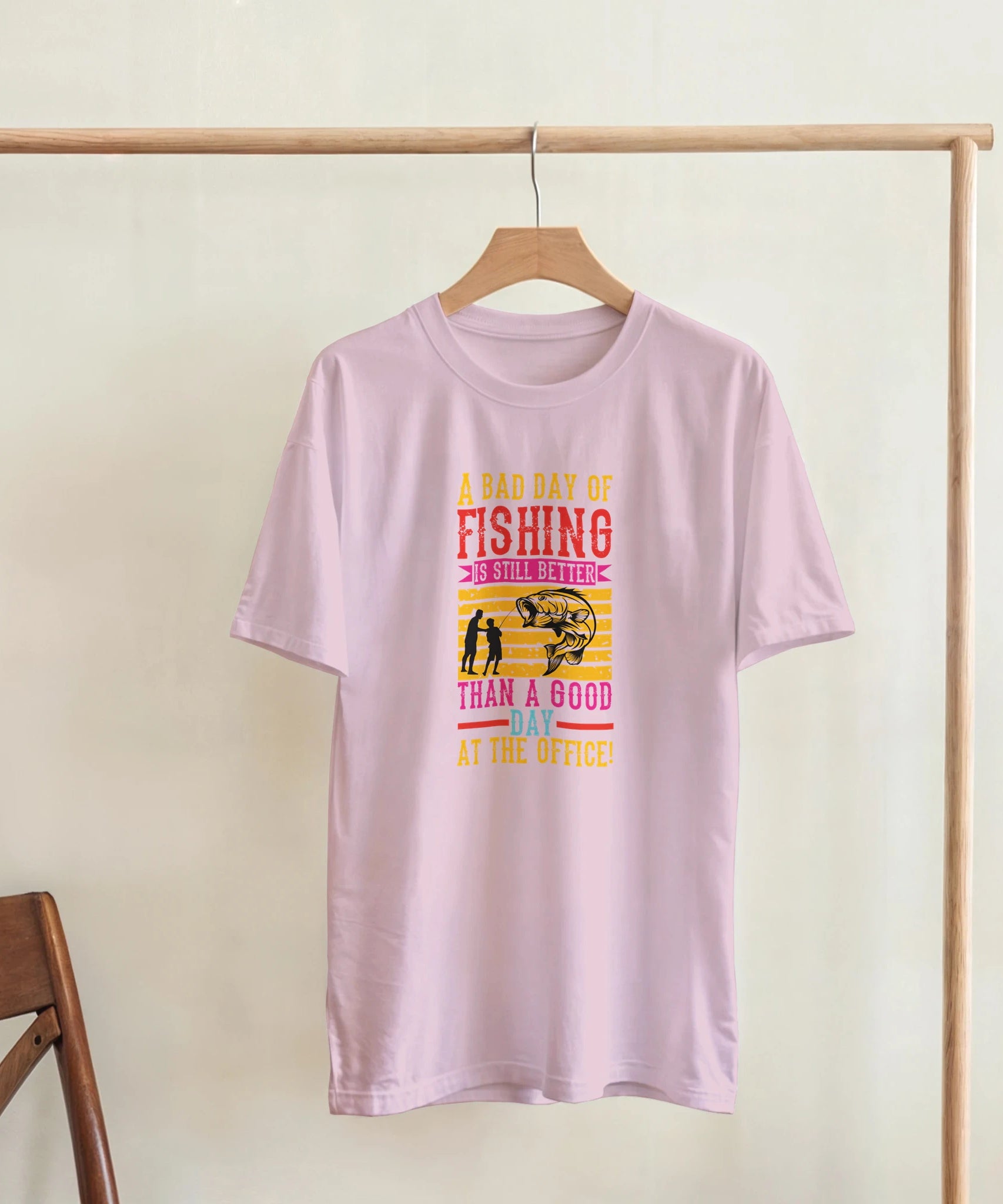 A Bad Day of Fishing Unisex Crewneck T-Shirt - Gallory Hive