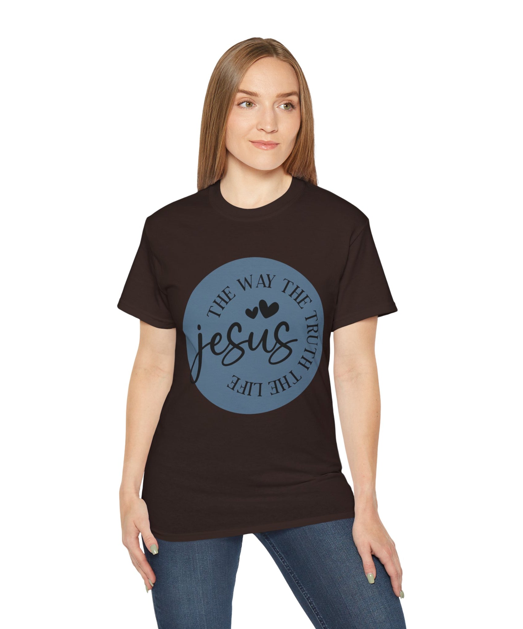 Unisex The way the Truth Tee - Inspirational Casual Wear, Christian T-Shirt, Motivational Gift, Faith-Based Apparel, Everyday Comfort - Gallory Hive