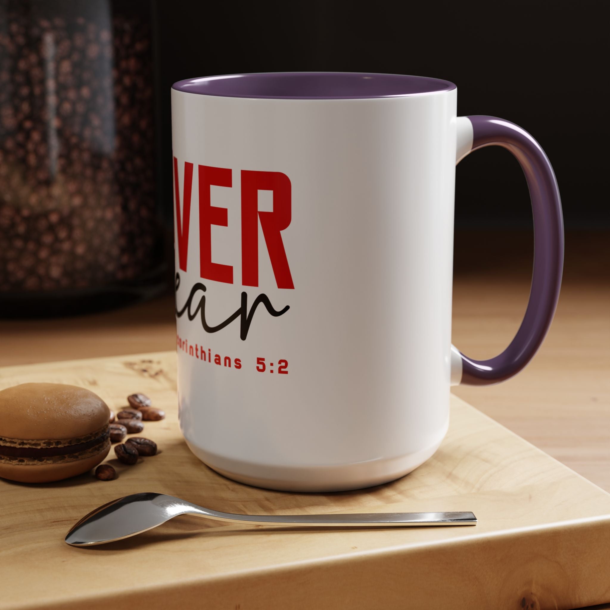 Faith Scripture Accent Coffee Mug | Gallory Hive
