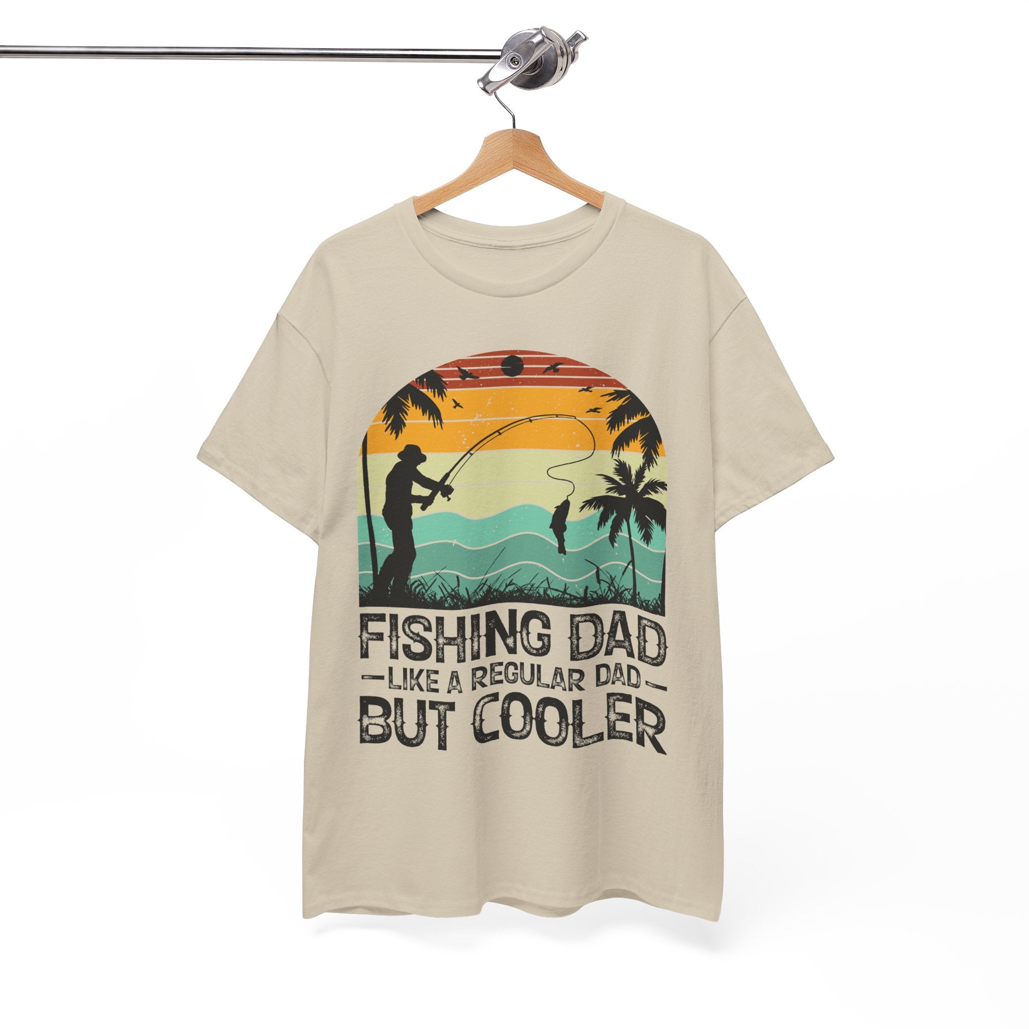 Minimalist Tropical Fishing Tee | Gallory Hive