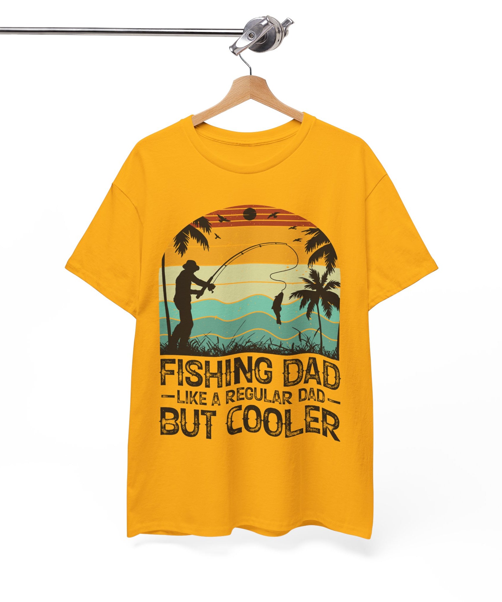 Minimalist Tropical Fishing Tee | Gallory Hive