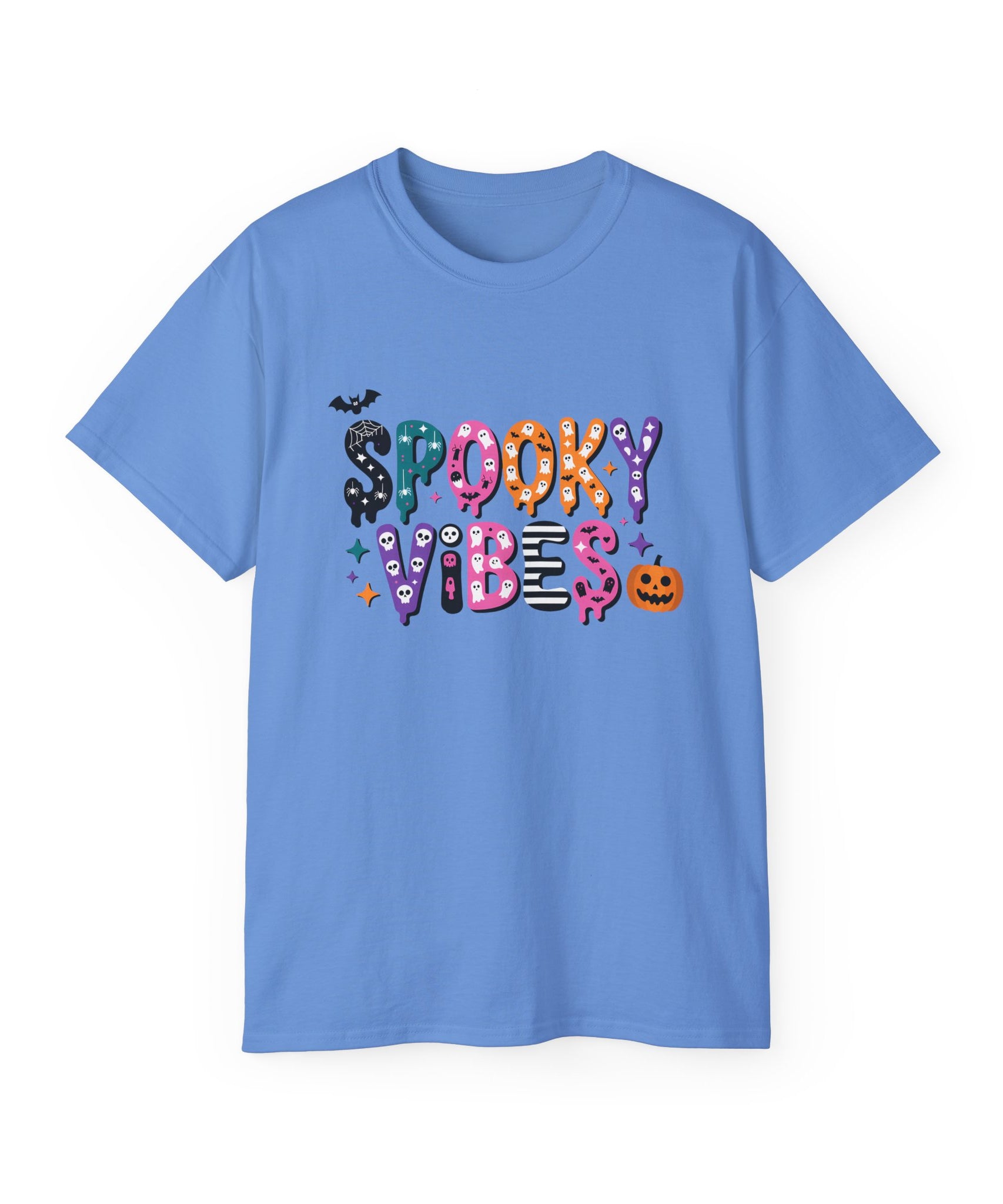 Halloween Spooky Vibes Graphic Tee | Gallory Hive