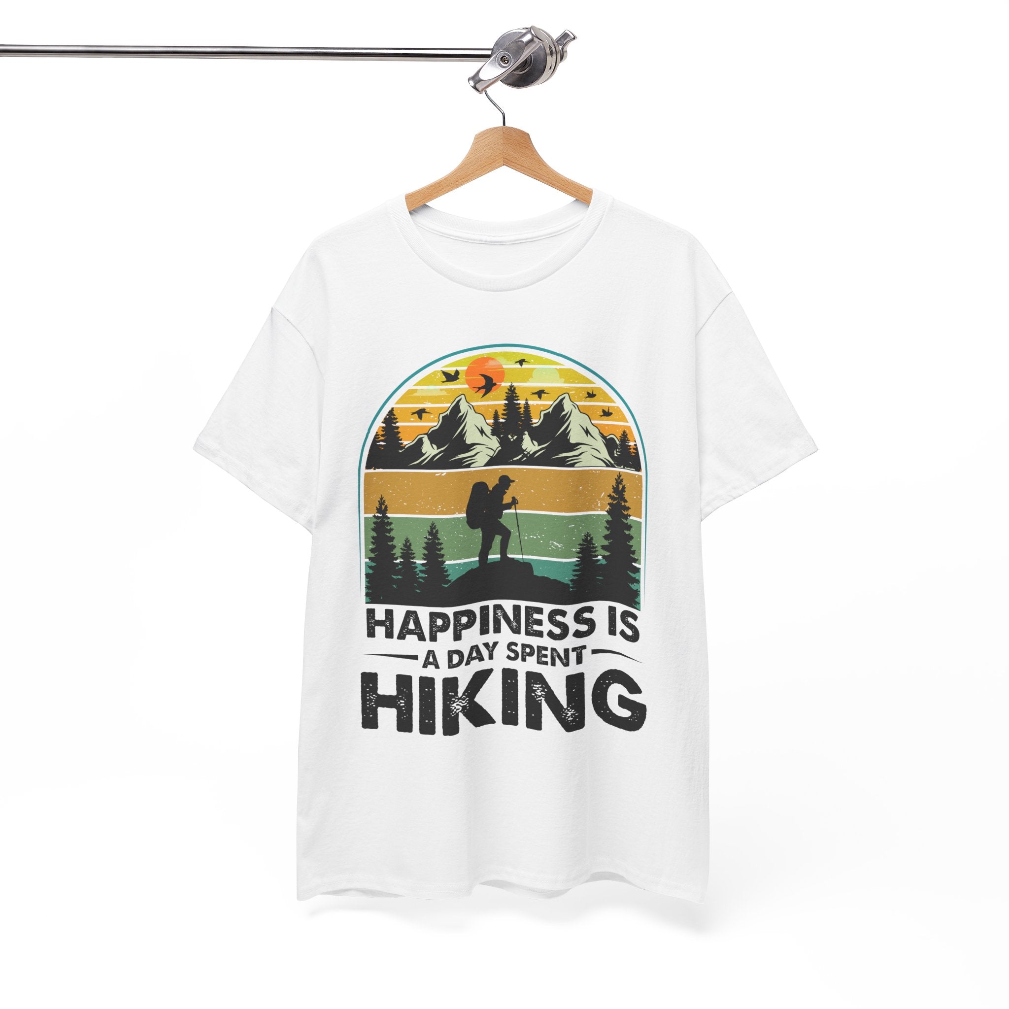 Vintage Hiker Sunset Mountain Tee | Gallory Hive