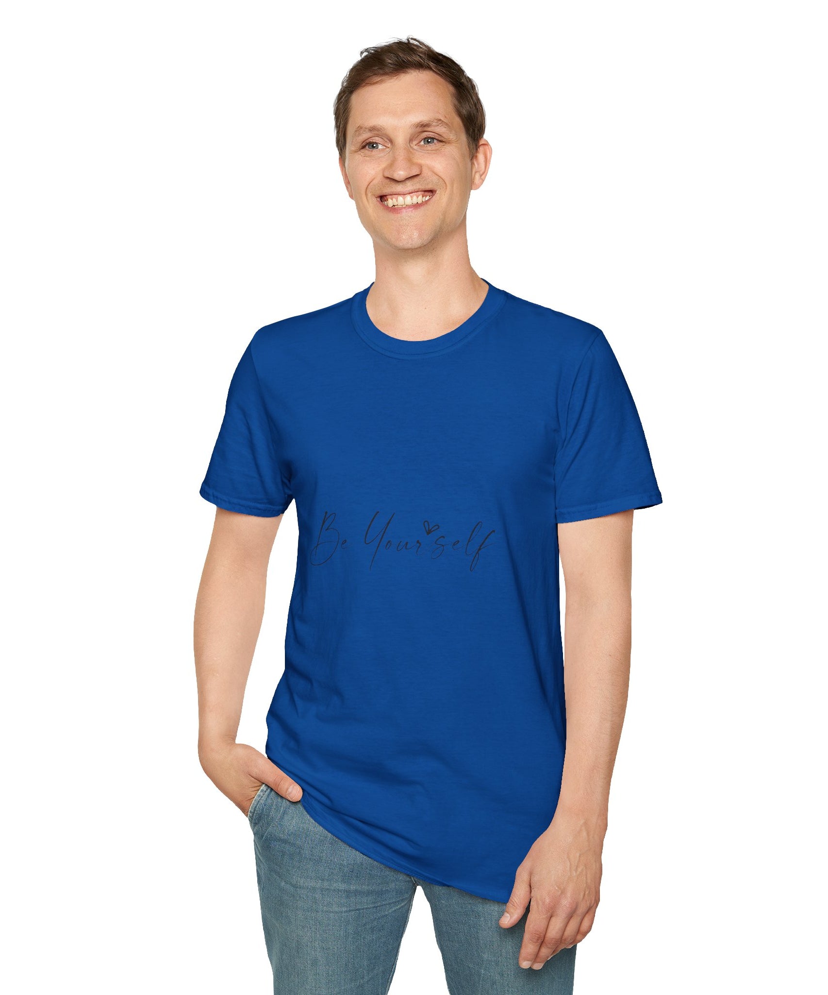 Unisex T-Shirt – "Be Yourself" Quote Tee - Positive Affirmation Shirt for Friends, Inspirational Tee - Gallory Hive