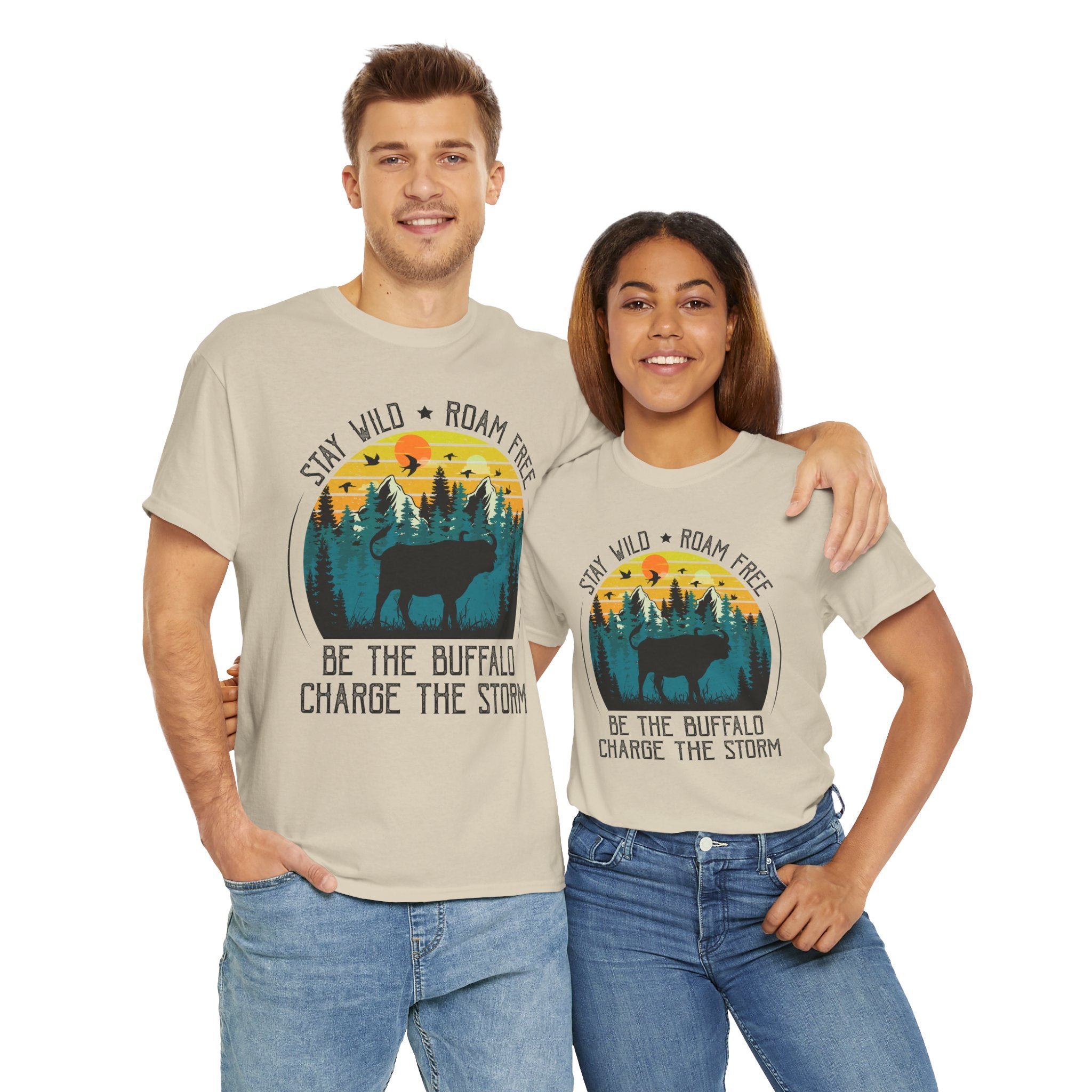 Wild Buffalo Mountain Graphic Tee