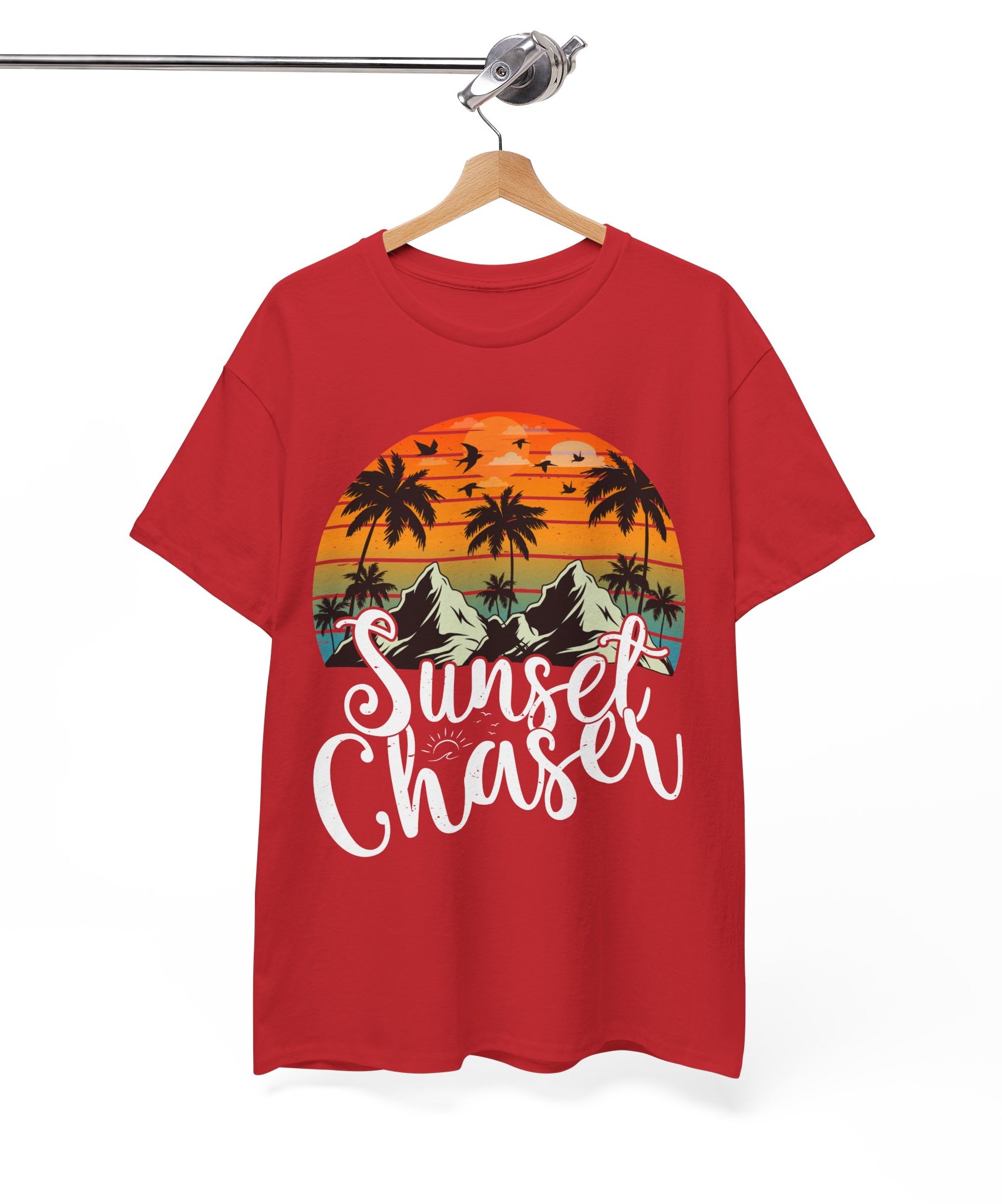 Sunset Surf Tee – Tropical & Mountain Vibes | Gallory Hive
