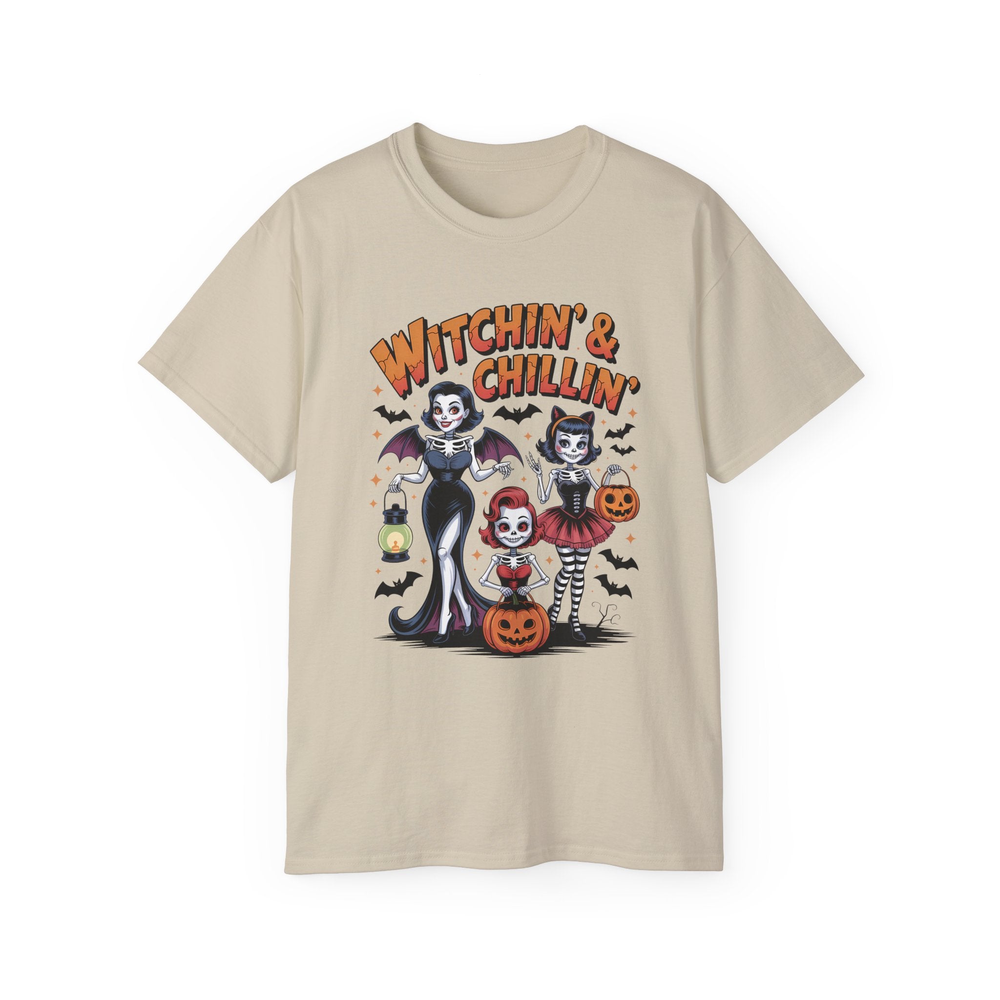 Retro Spooky Girls Halloween Tee | Gallory Hive