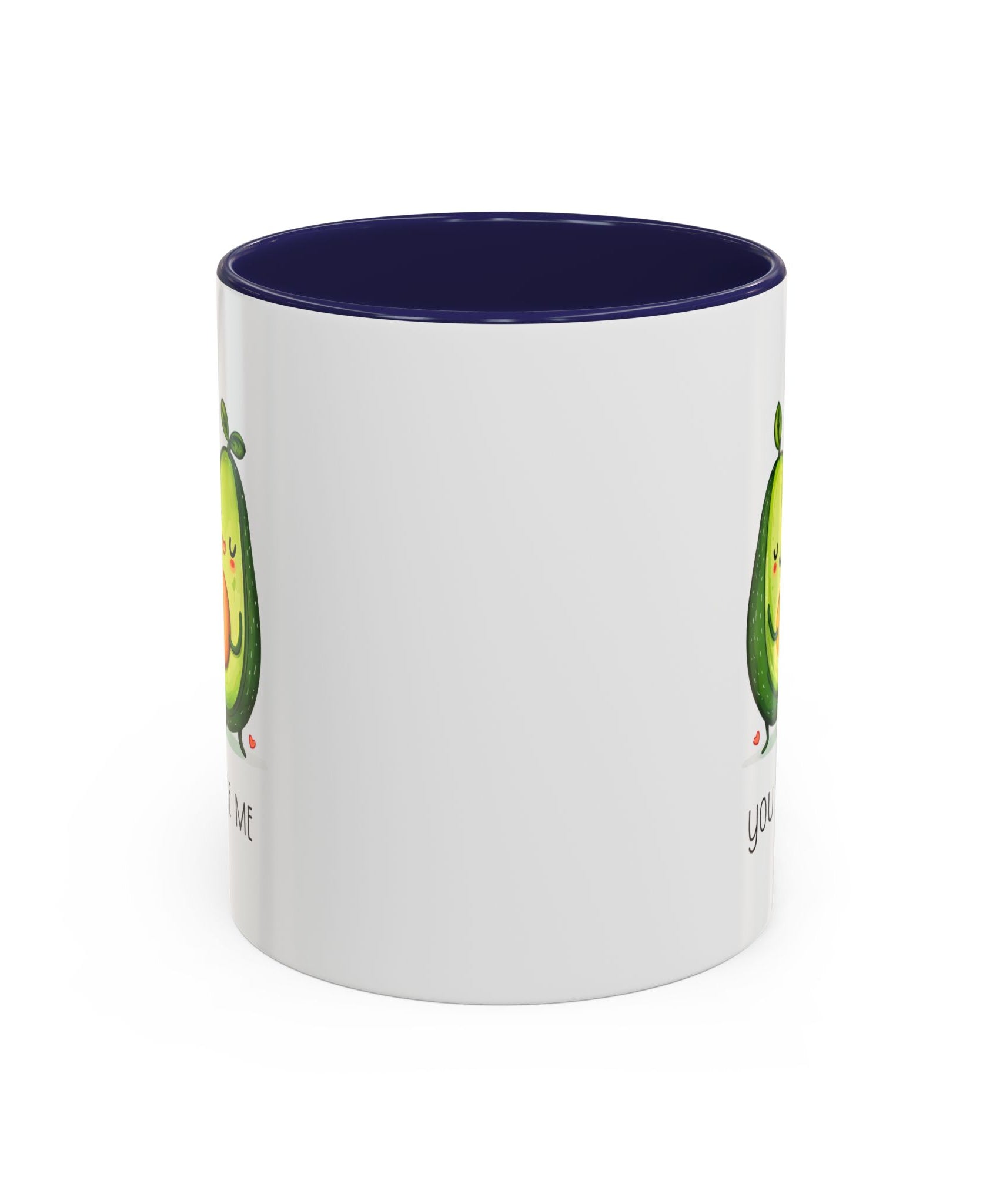 Funny Avocado Couple Ceramic Coffee Mug | Gallory Hive