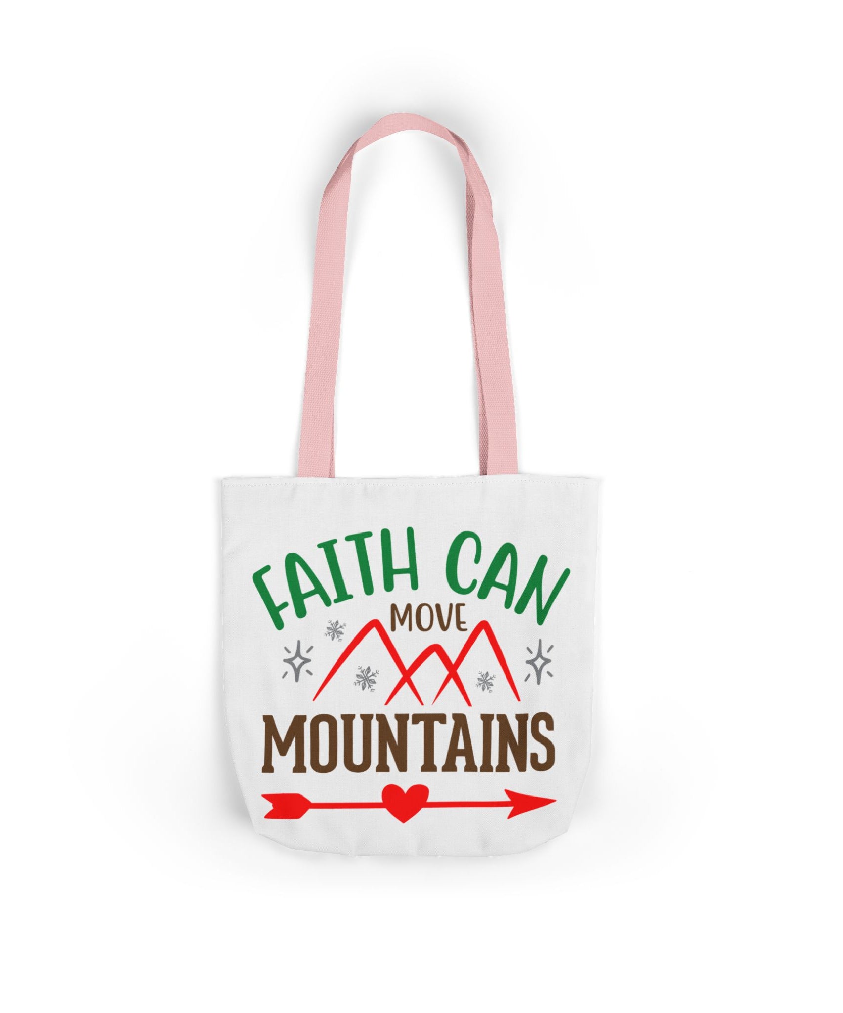 Inspirational Quote Canvas Polyester Tote