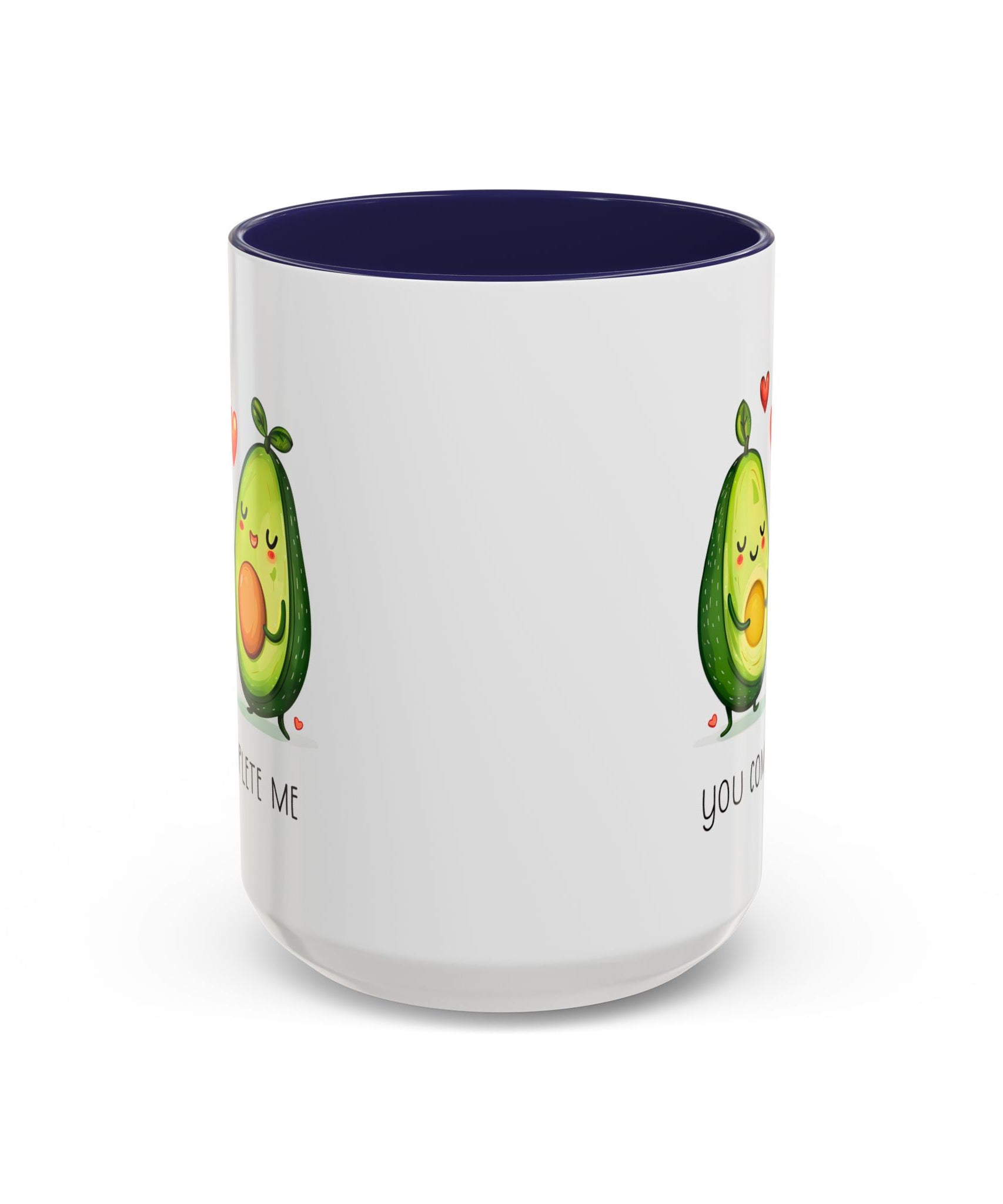 Funny Avocado Couple Ceramic Coffee Mug | Gallory Hive