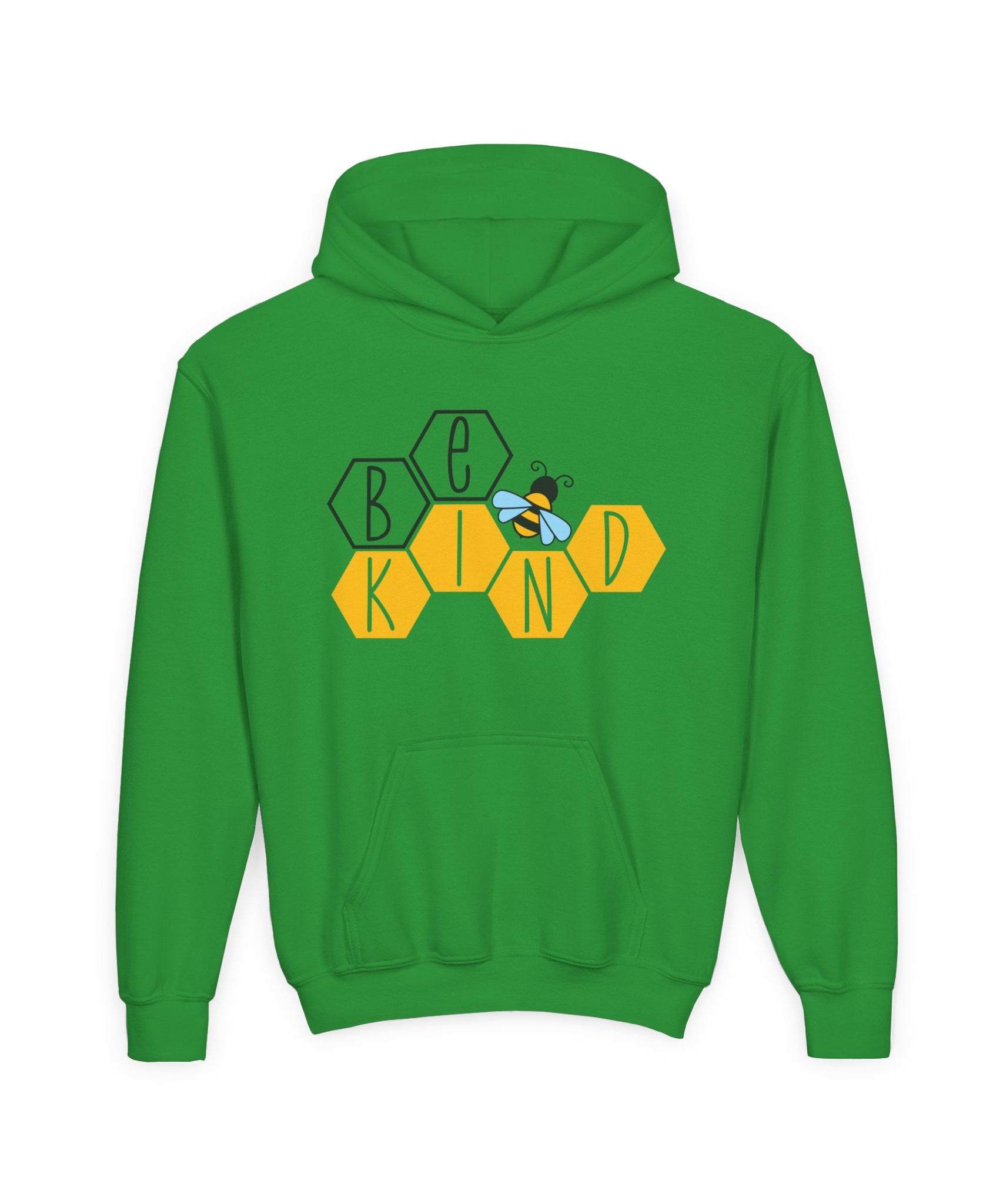Unisex Kids Hoodie – Bee Kind & Cozy | Gallory Hive