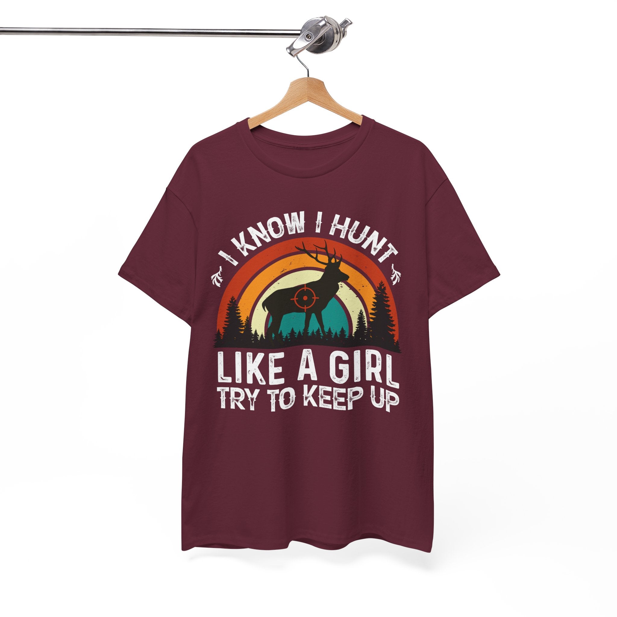 Sunset Target Deer Shirt – Hunting Vibes | Gallory Hive