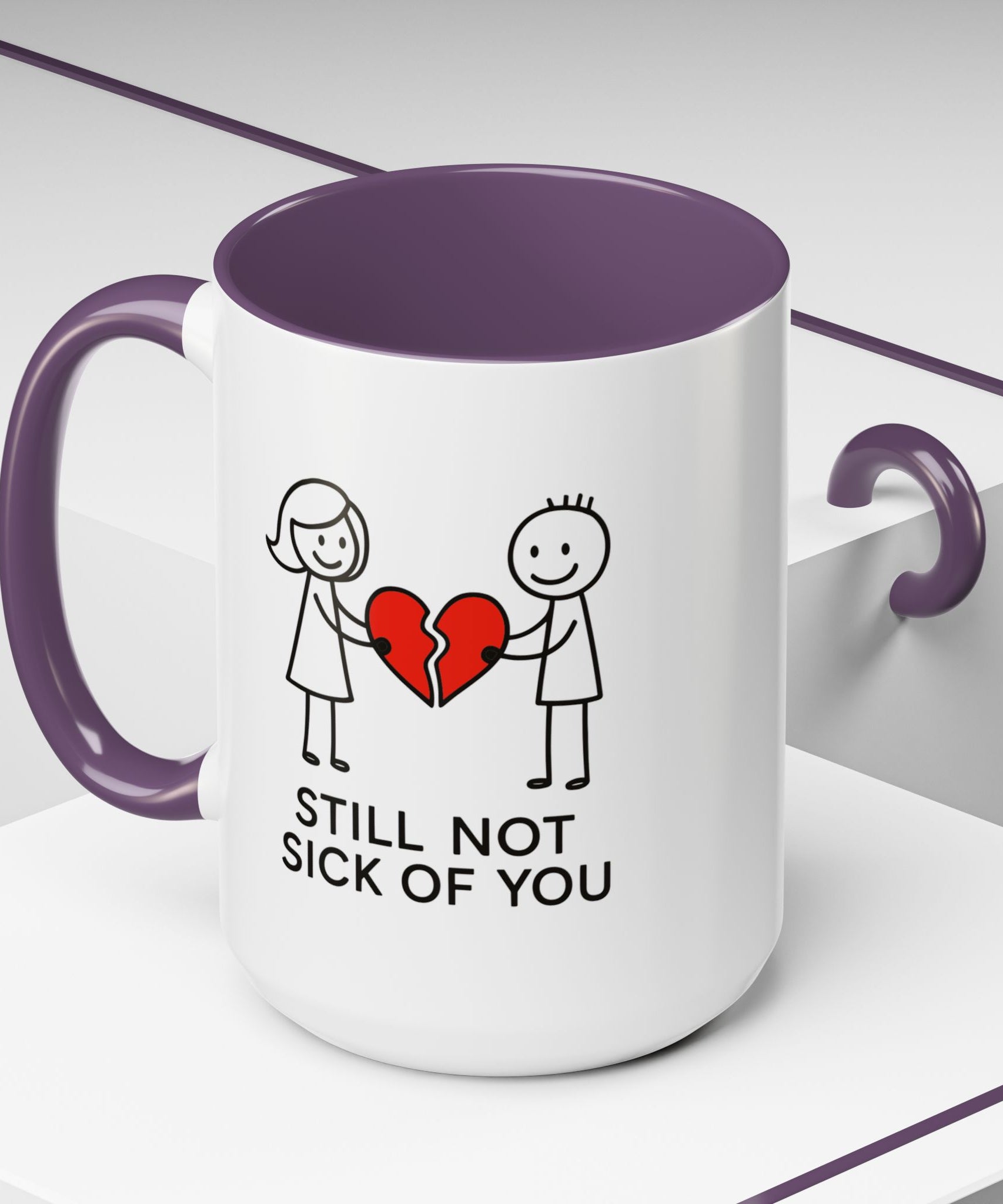 Romantic Funny Ceramic Mug | Gallory Hive