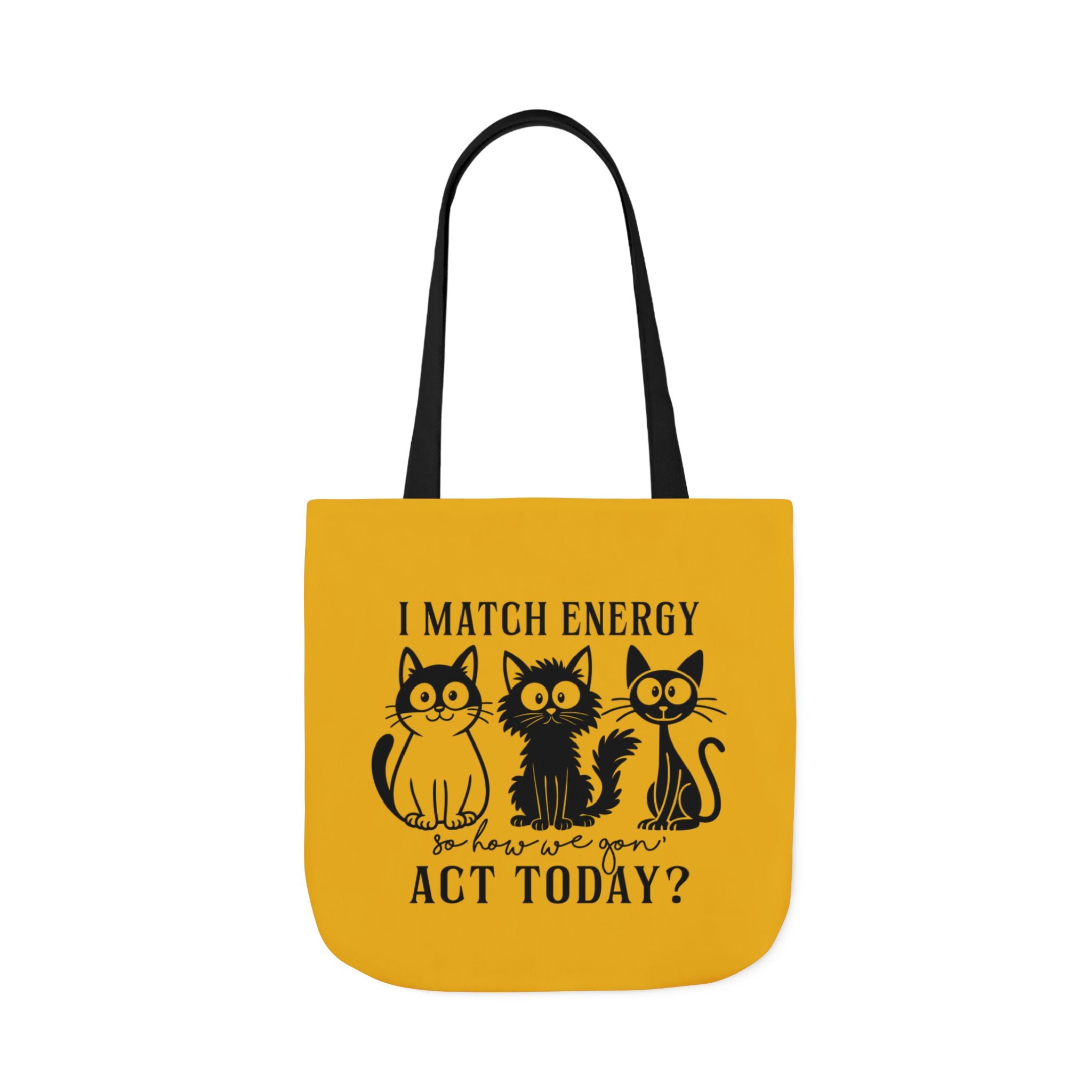 Cute Yellow Canvas Tote – Reusable Bag