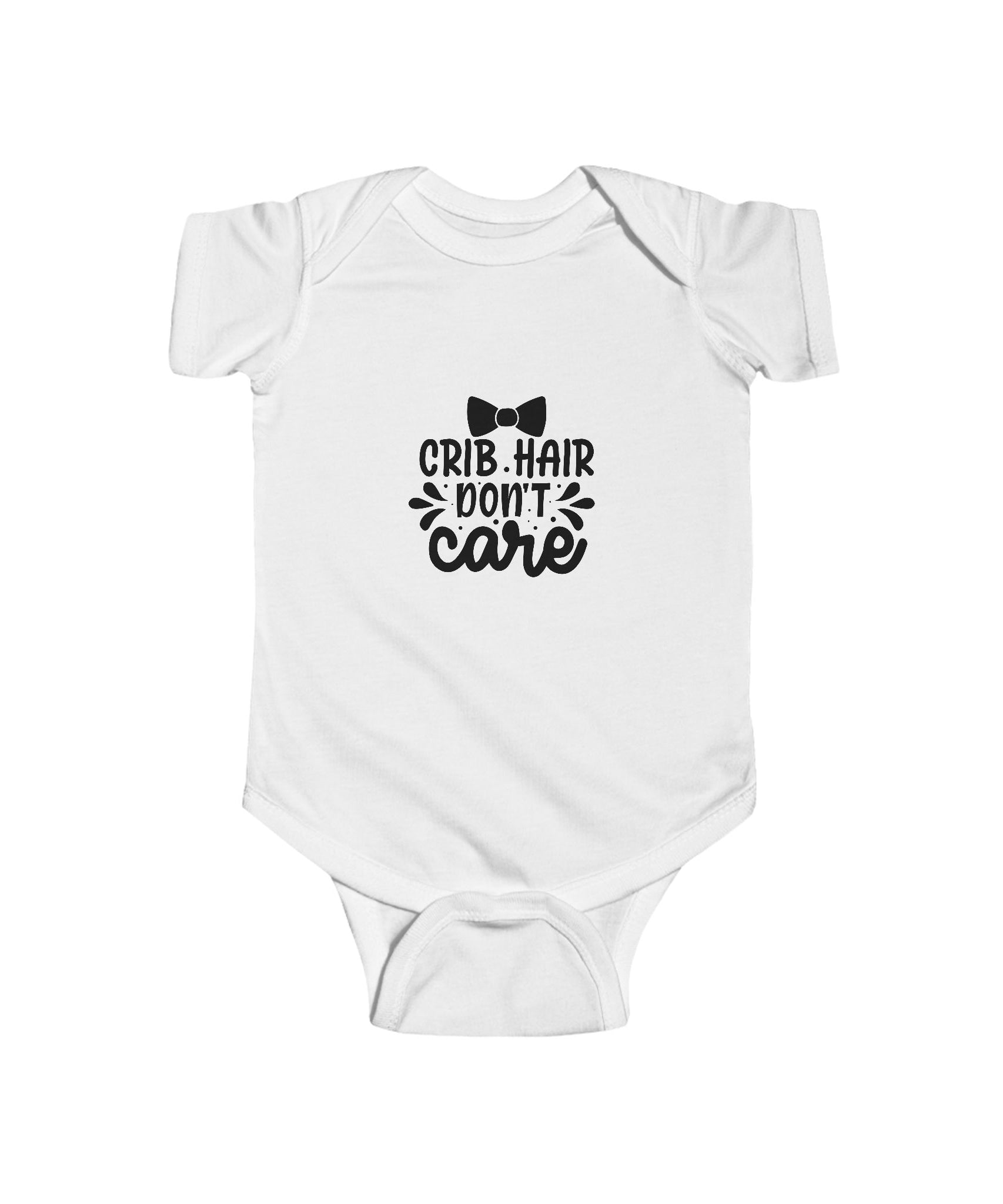 Infant Bodysuit - Crib Hair Don't Care, Newborn Gift, Funny Baby Clothes