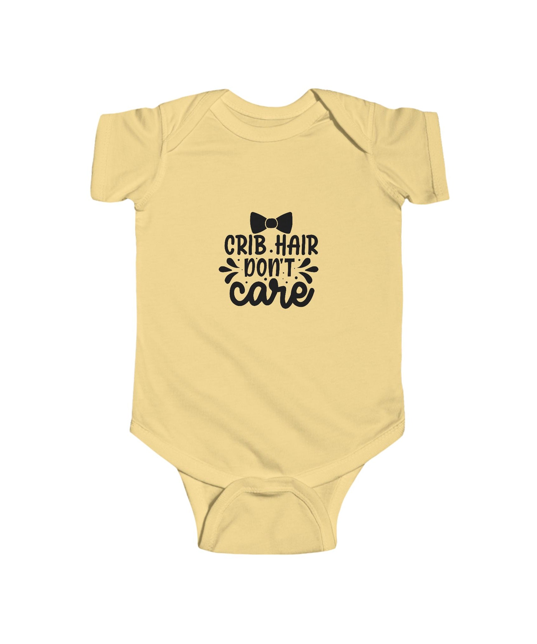 Infant Bodysuit - Crib Hair Don't Care, Newborn Gift, Funny Baby Clothes - Gallory Hive
