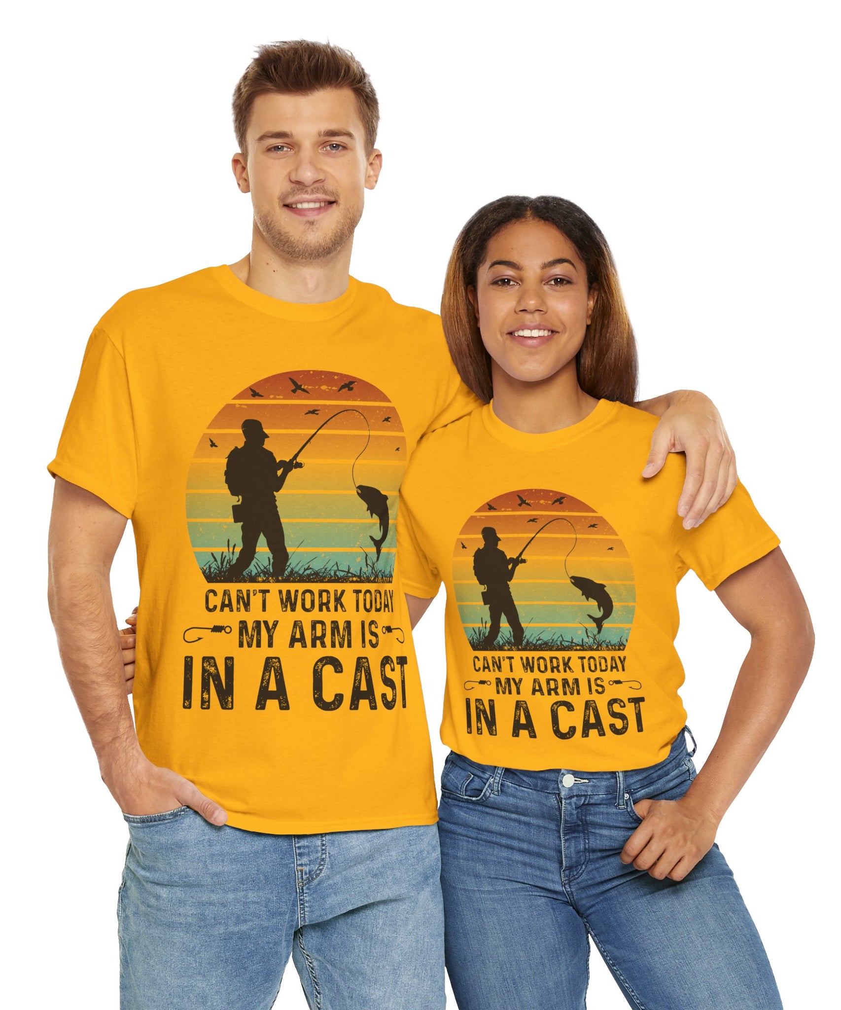 Retro Fisherman Humor Shirt