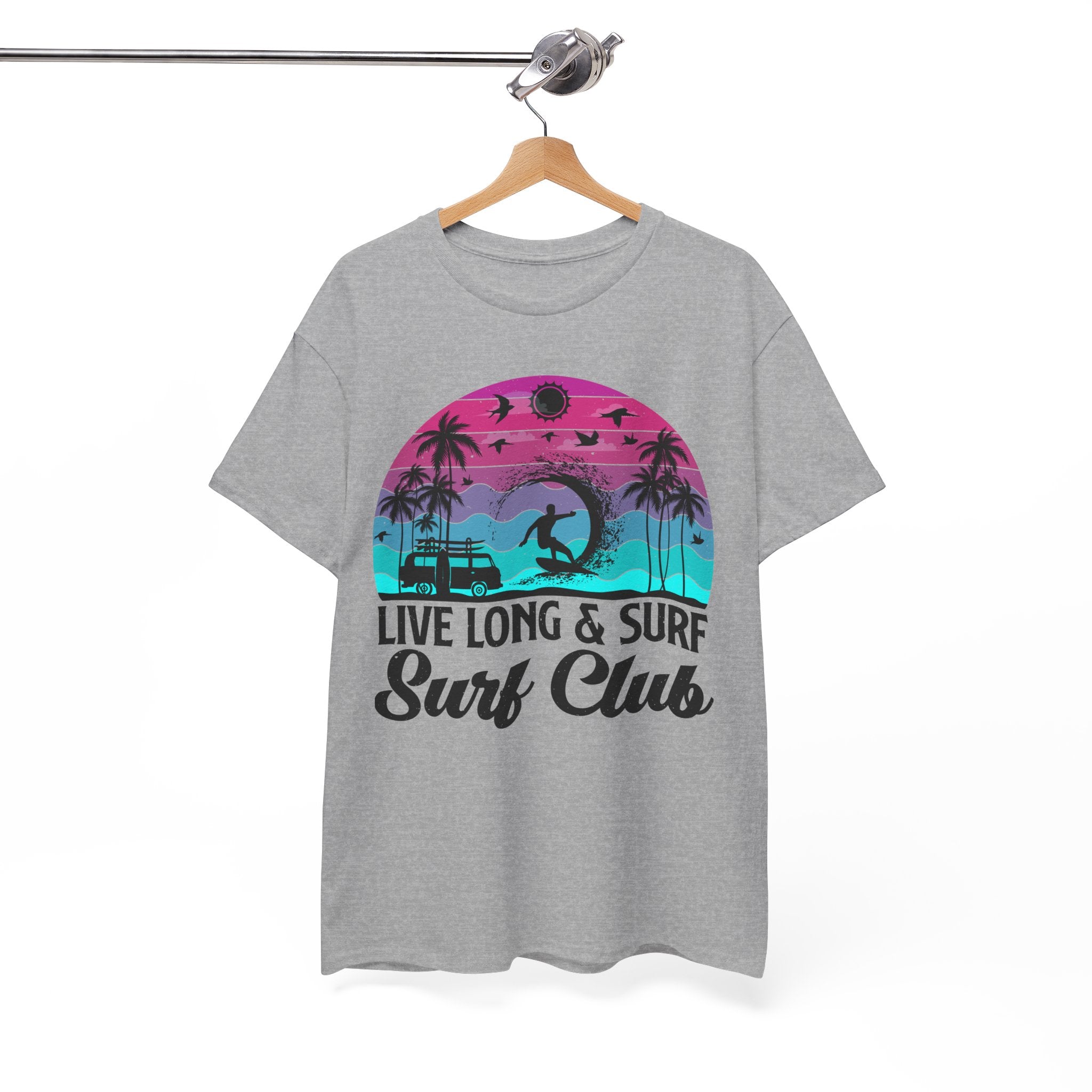 Surf Club Beach Sunset T-Shirt