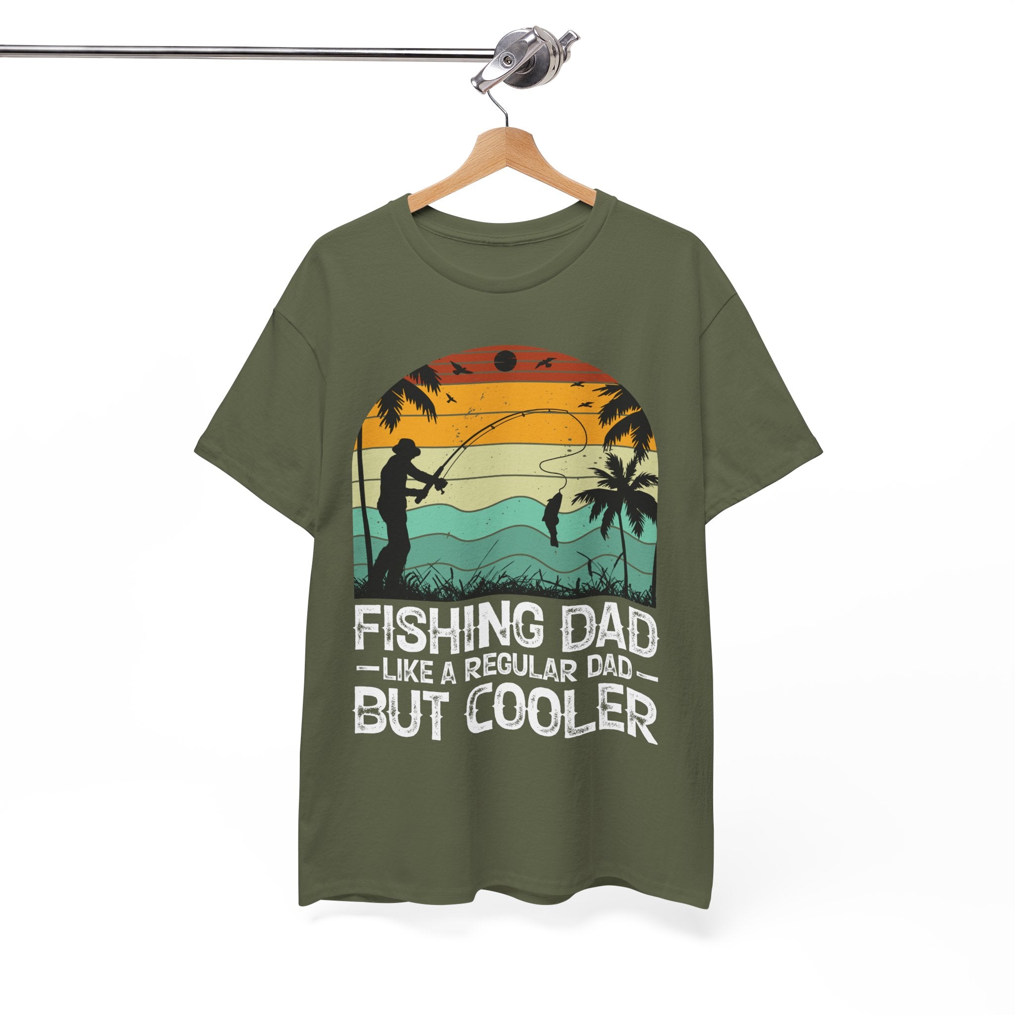 Minimalist Tropical Fishing Tee | Gallory Hive