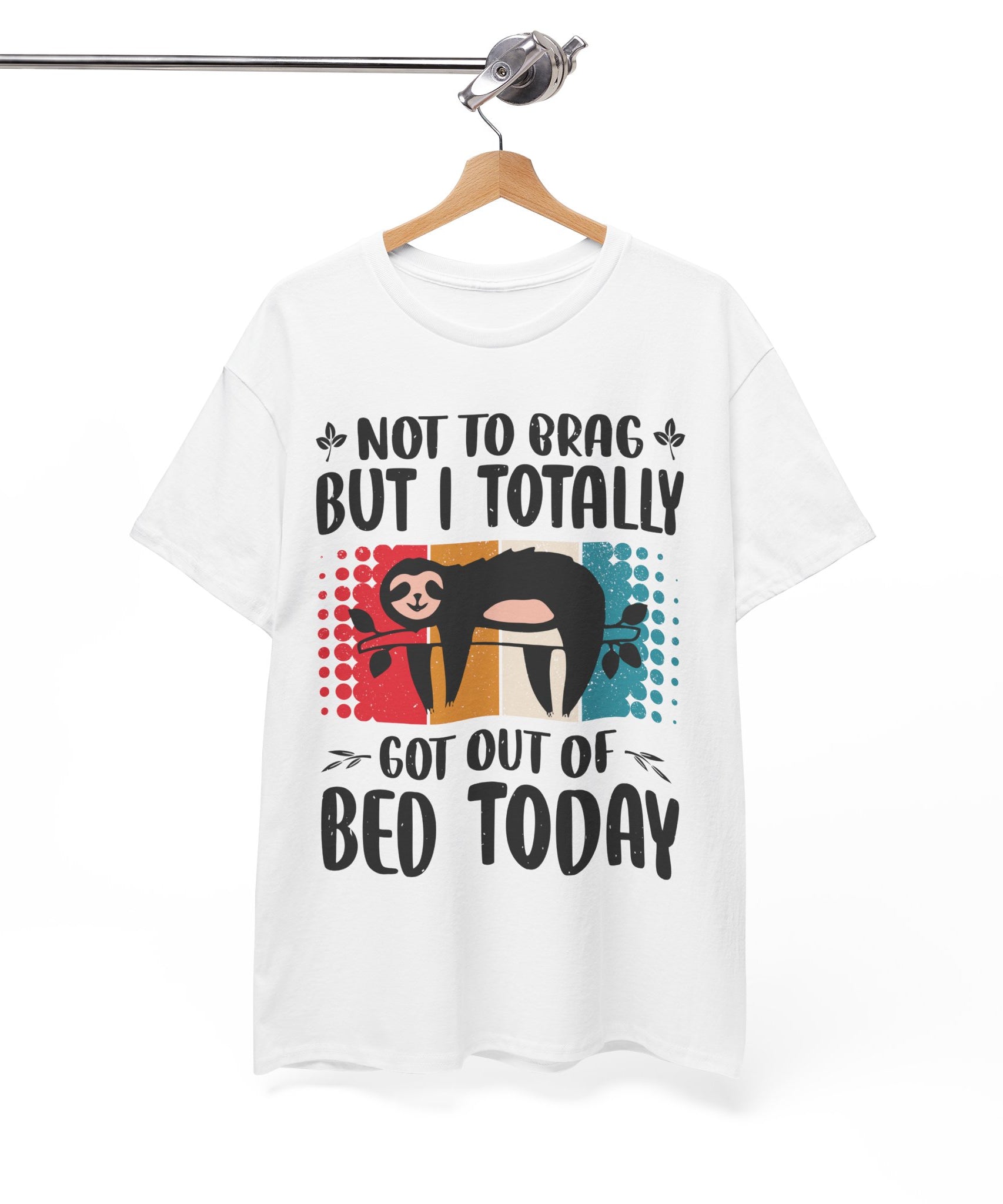 Vintage Got Out of Bed Sloth T-Shirt | Gallory Hive