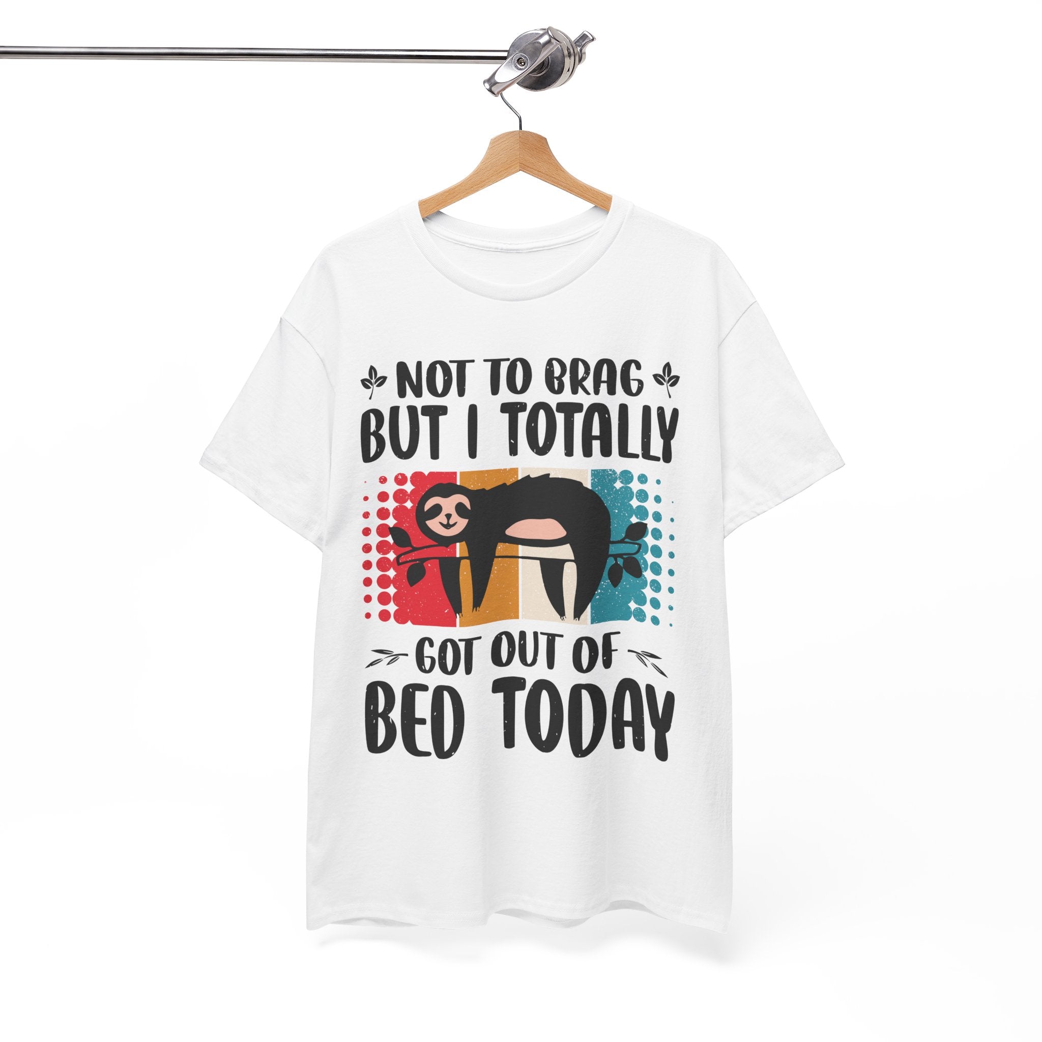 Vintage Got Out of Bed Sloth T-Shirt | Gallory Hive