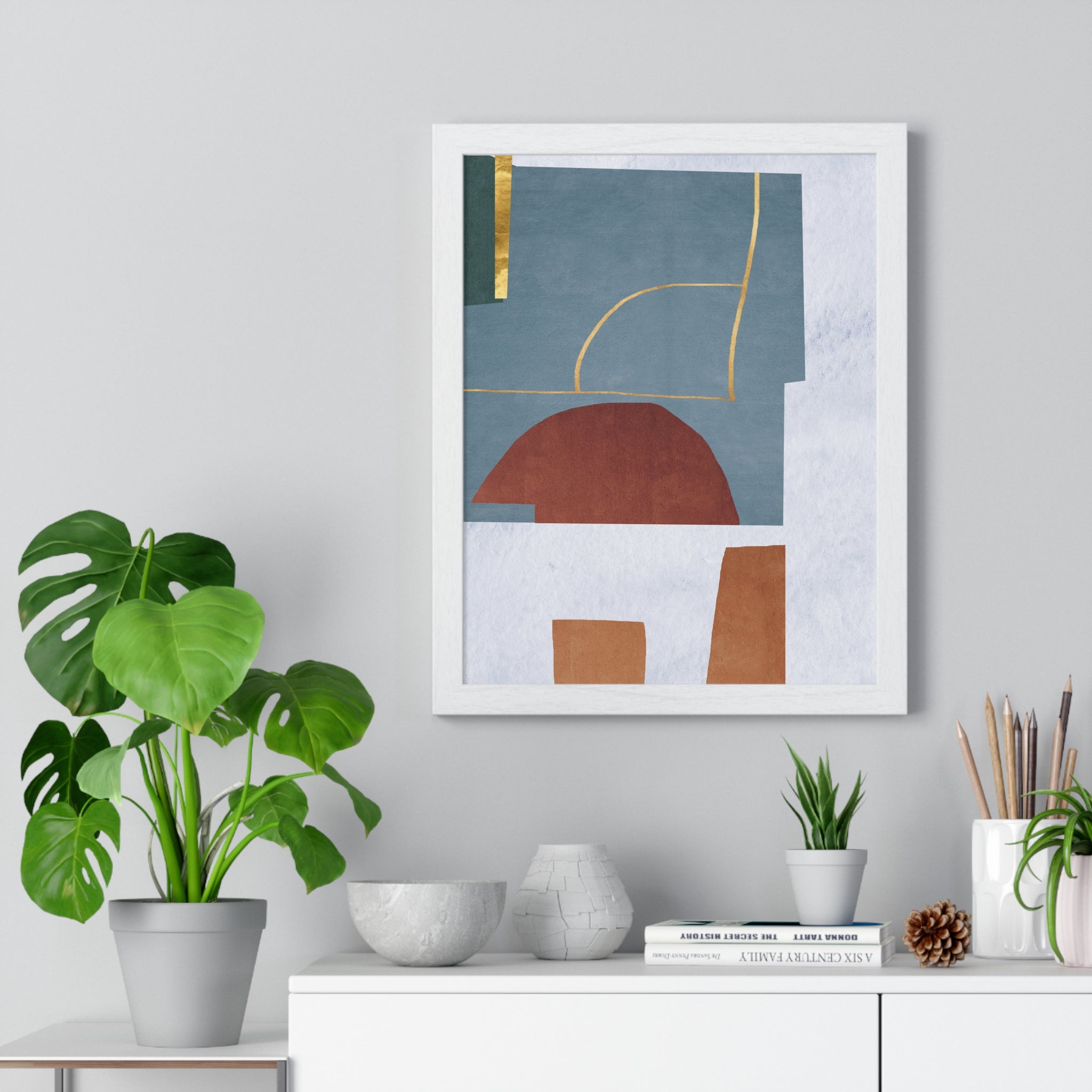 Abstract Carpet Texture Art – Wooden Framed Print | Gallory Hive