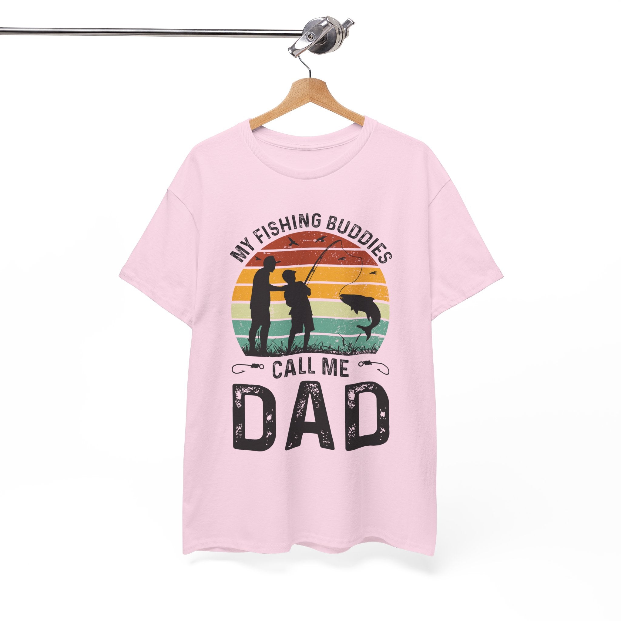 Vintage Dad & Kid Fishing Shirt