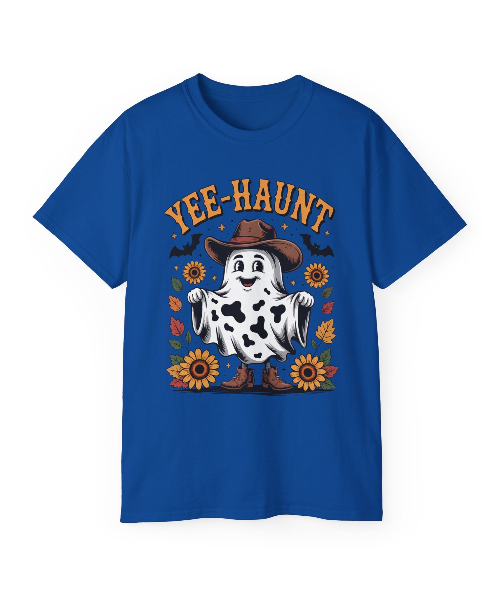 Spooky Style Cowboy Ghost T-Shirt