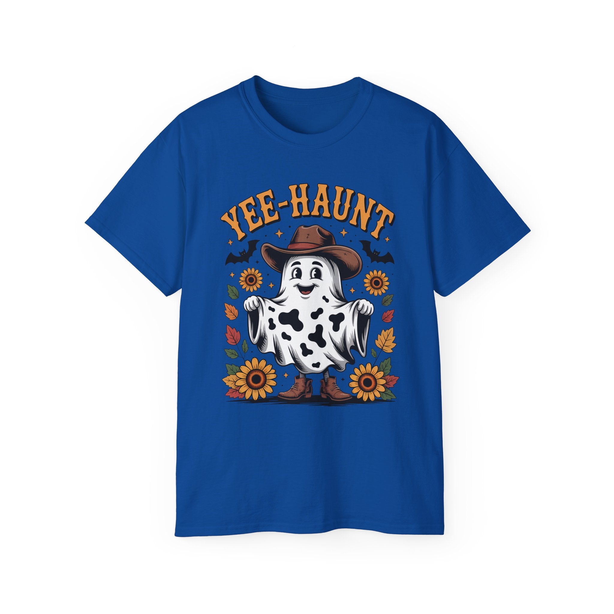 Spooky Style Cowboy Ghost T-Shirt