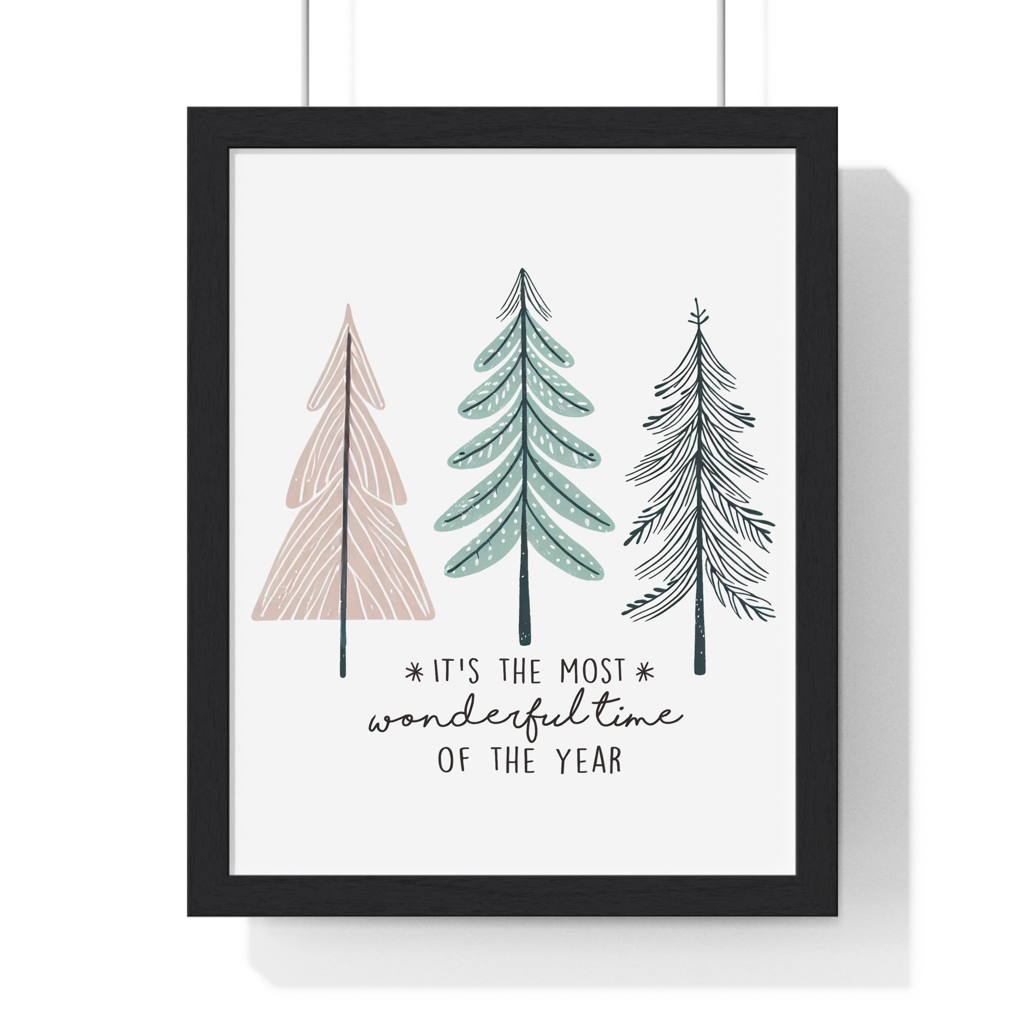It's the Most Wonderful Time of the Year Framed Wall Decor