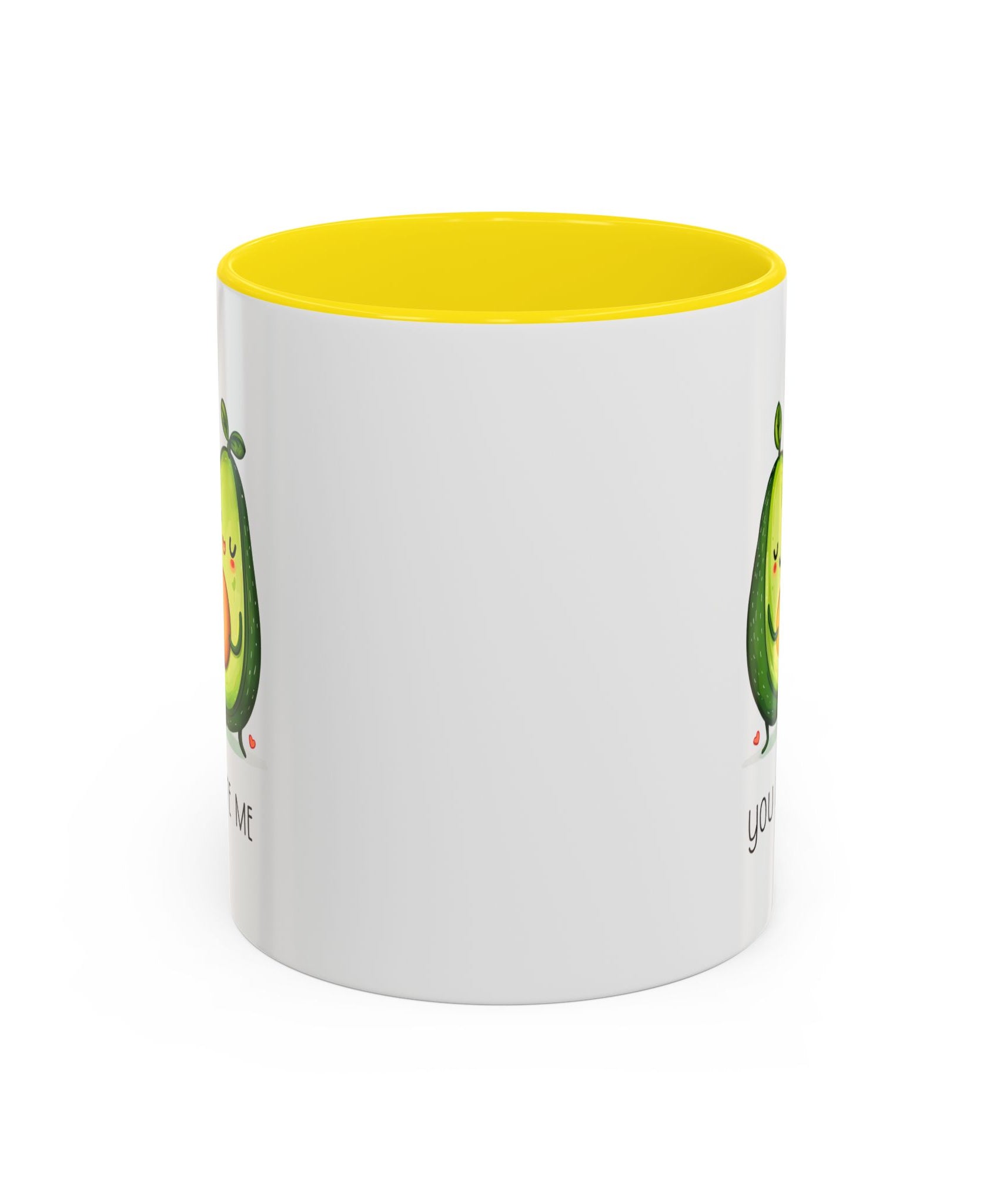 Funny Avocado Couple Ceramic Coffee Mug | Gallory Hive