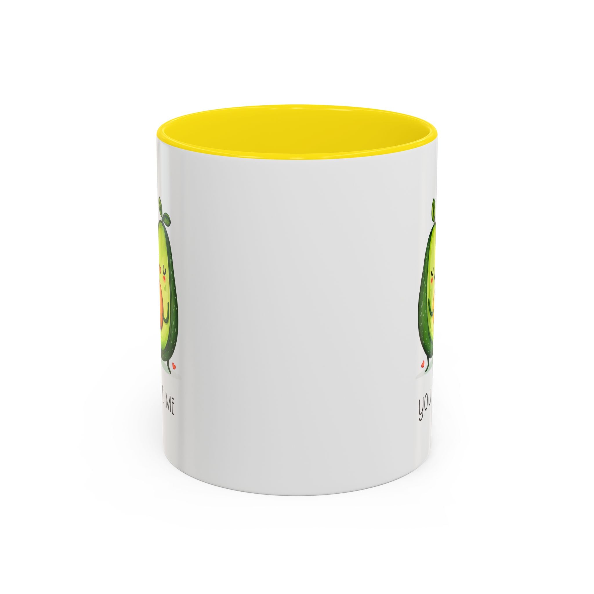 Funny Avocado Couple Ceramic Coffee Mug | Gallory Hive