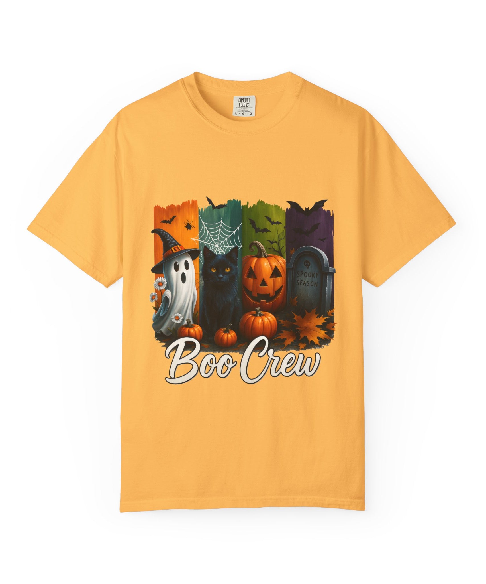 Unisex Halloween Shirt – Pumpkin, Ghost & Tombstone | Gallory Hive