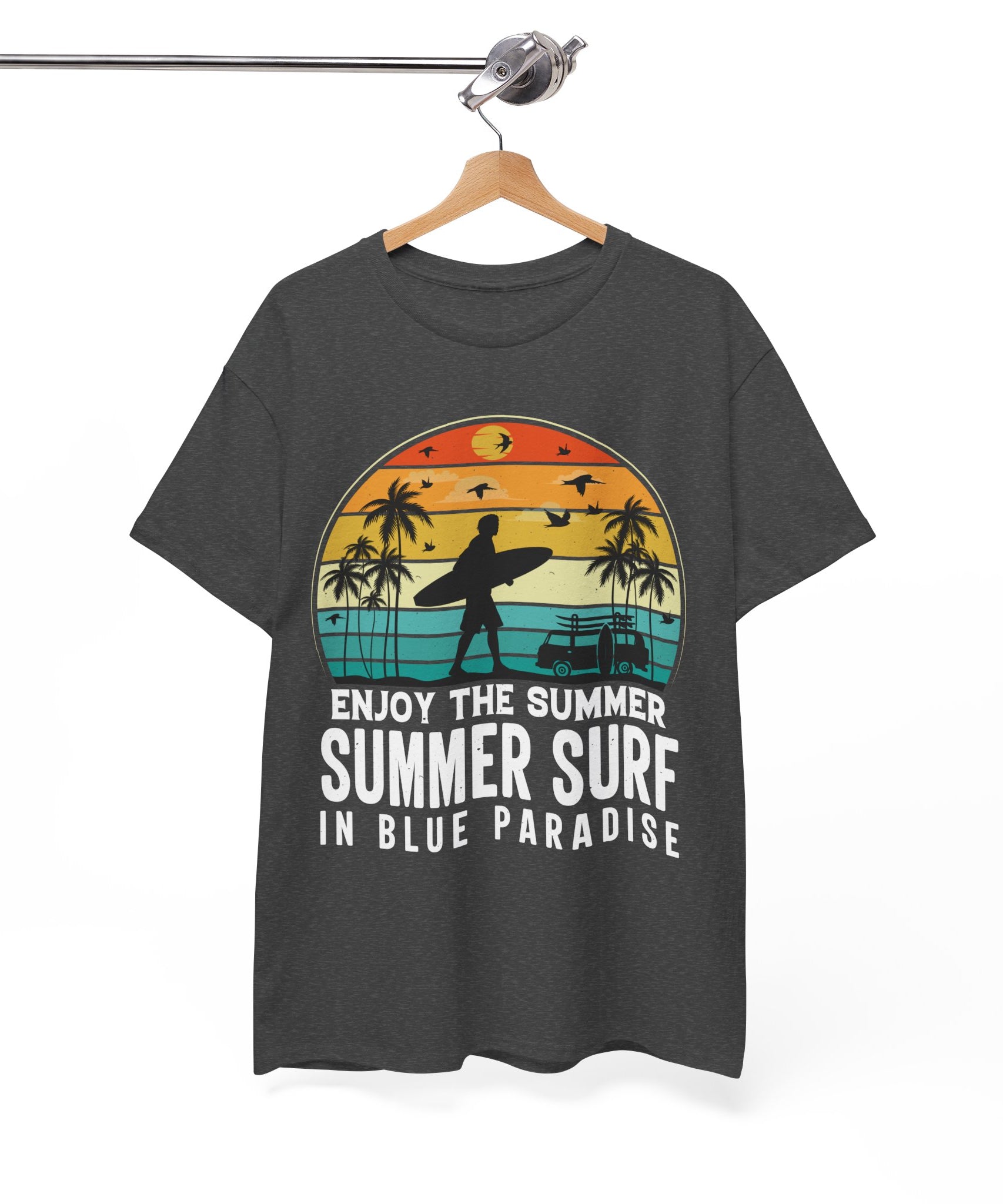 Summer Surf Van Sunset Shirt | Gallory Hive