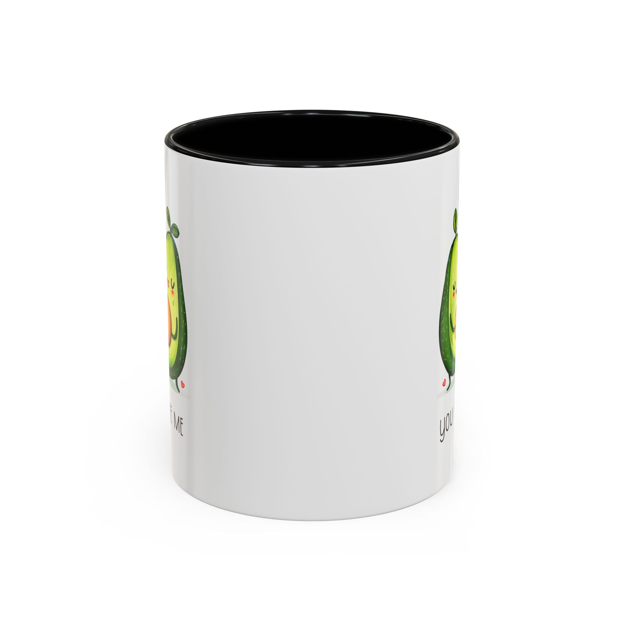 Funny Avocado Couple Ceramic Coffee Mug | Gallory Hive
