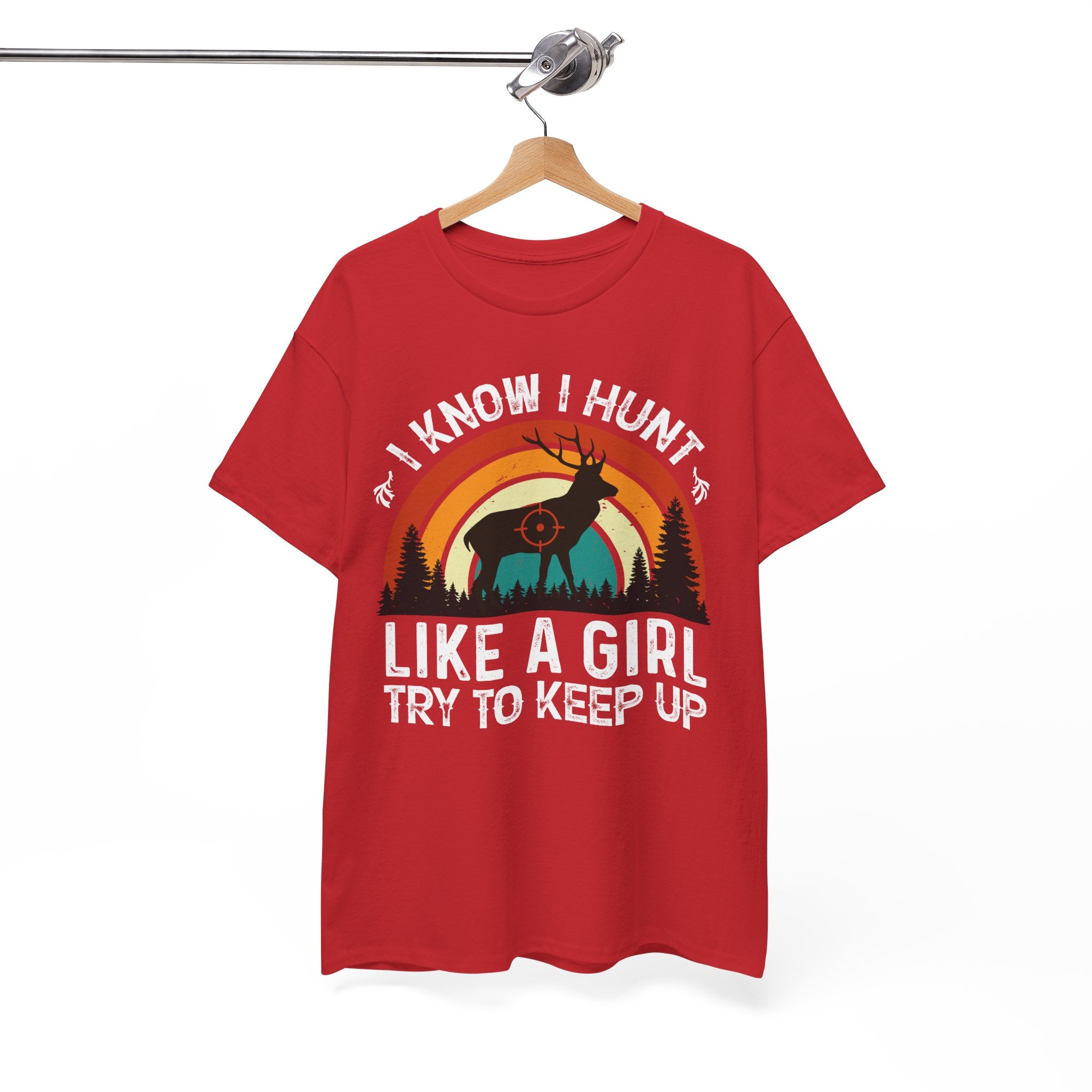 Sunset Target Deer Shirt – Hunting Vibes | Gallory Hive
