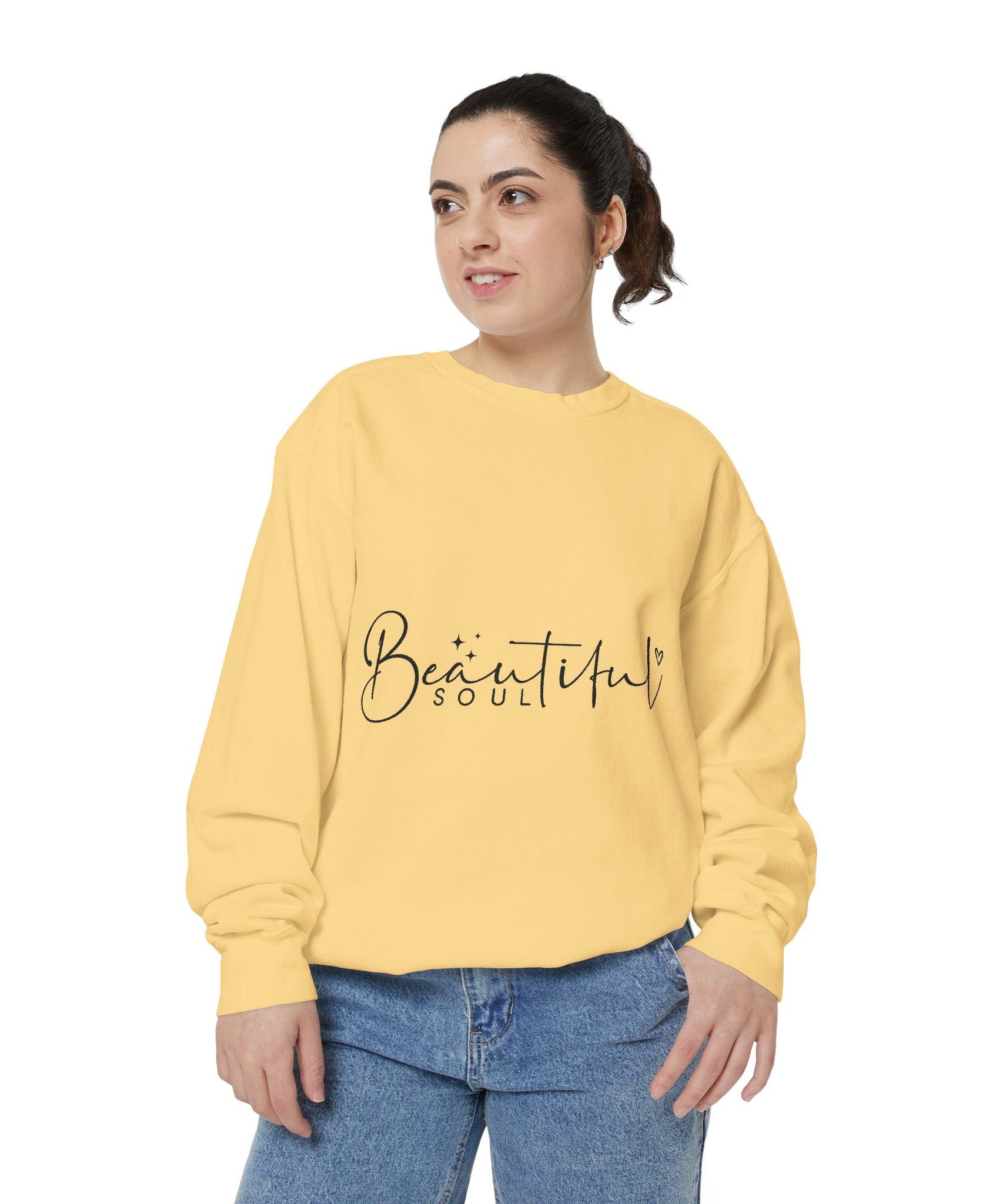 Beautiful Soul Printed Sweatshirt