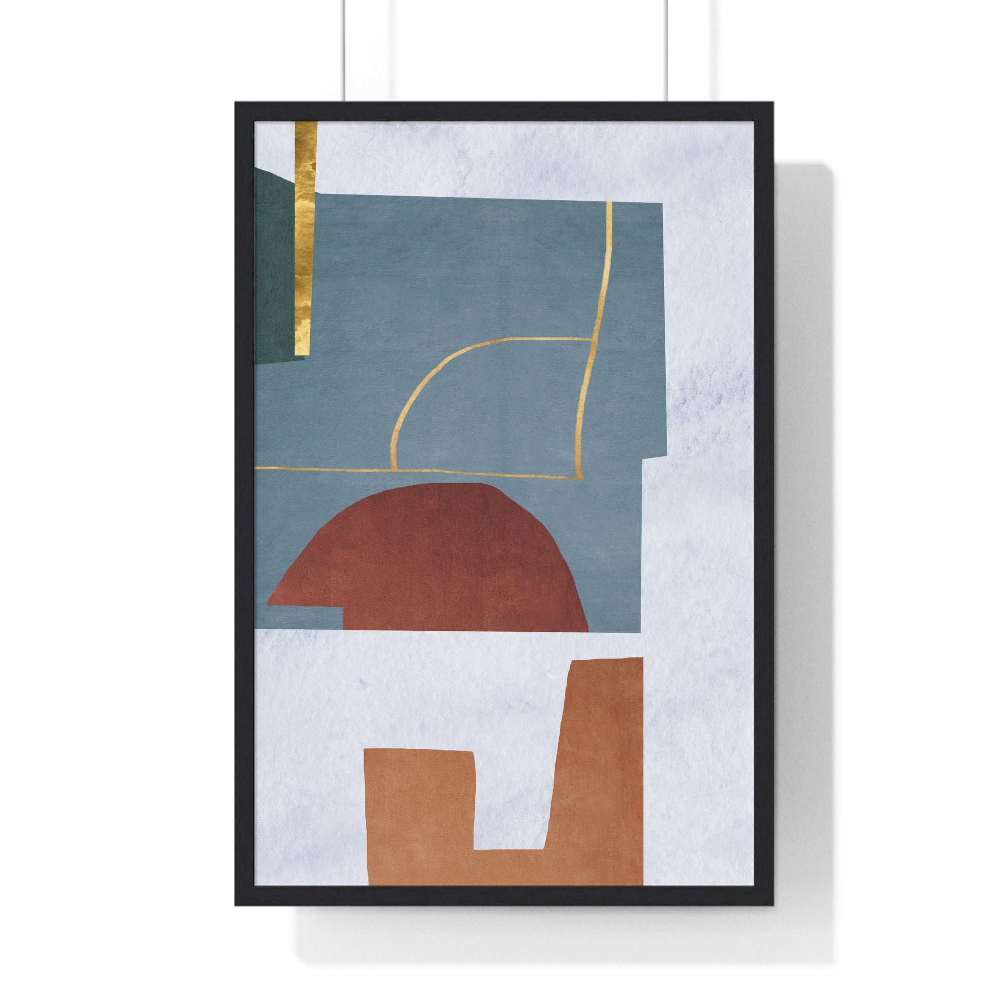 Abstract Carpet Texture Art – Wooden Framed Print | Gallory Hive